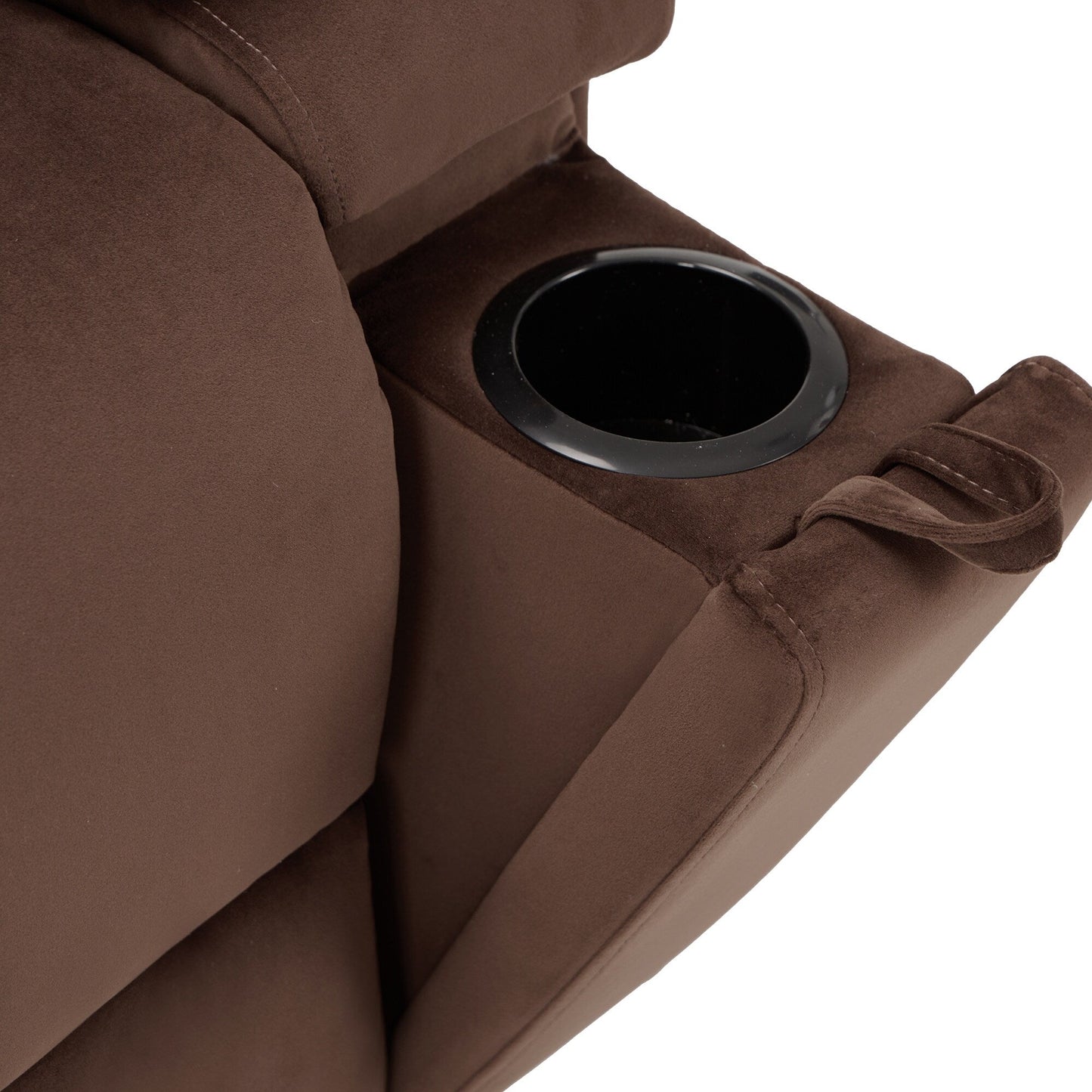 Swivel Rocking Recliner with Massage, Heating, and Phone Stand â?Ideal for Living Room, Office, Bedroom