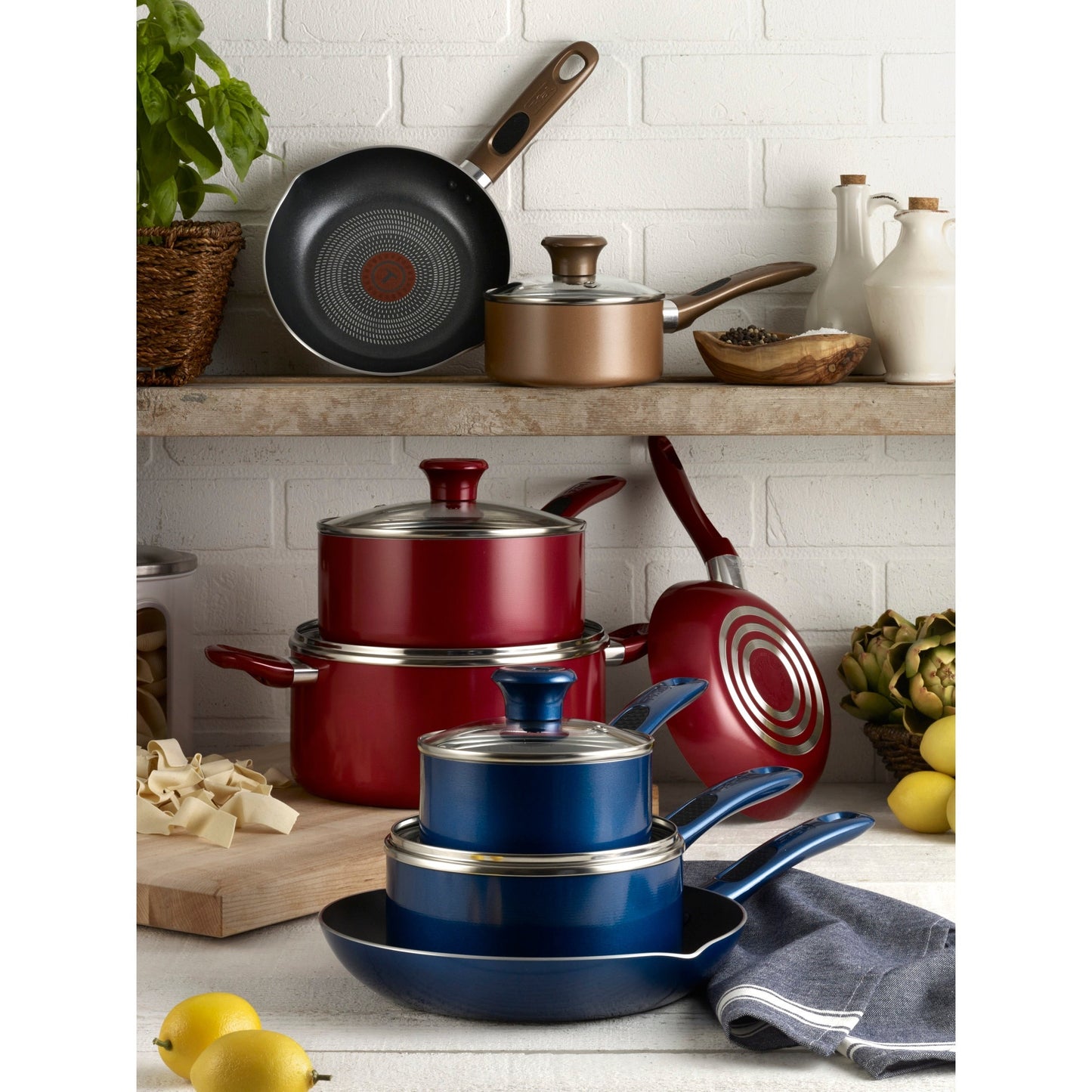 T-Fal B039SE64 Excite 14-teiliges Antihaft-Kochgeschirr-Set