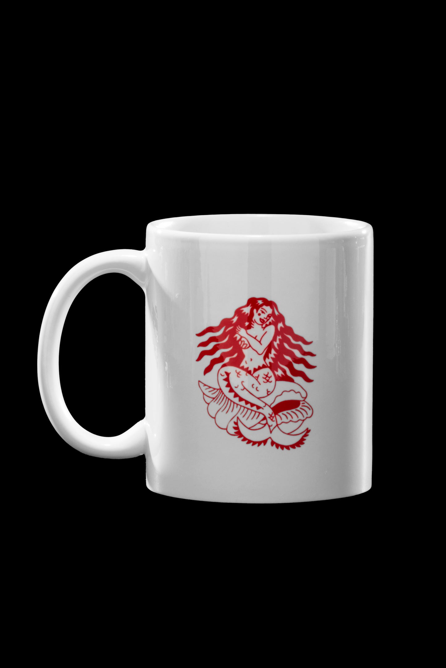 Meerjungfrauen-Tasse - Elfenbein
