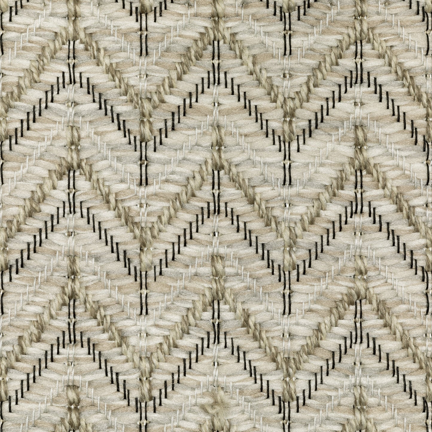 Vista Home Tangelo Geometrischer Ultimate Performance-Teppich in Hellbraun/Schwarz