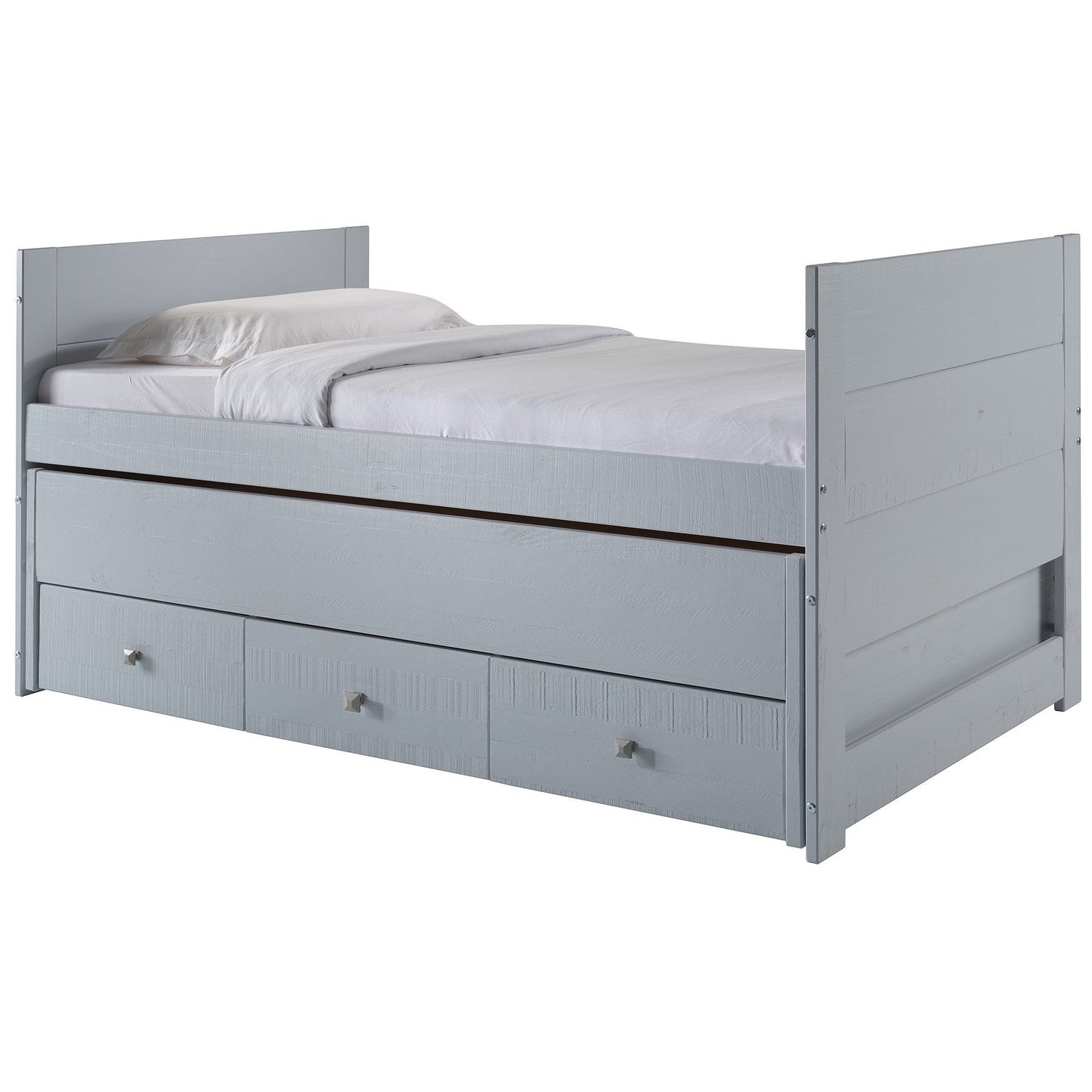 Taylor & Olive Begonia Einzelbett mit Ausziehbett und 3 eingebauten Schubladen