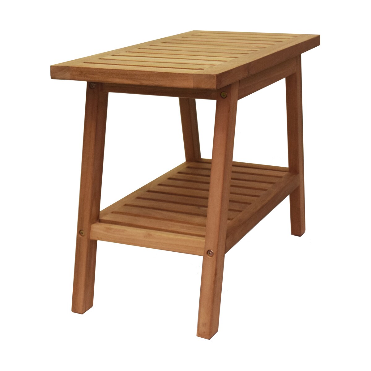 Teak Duschbank rechteckig