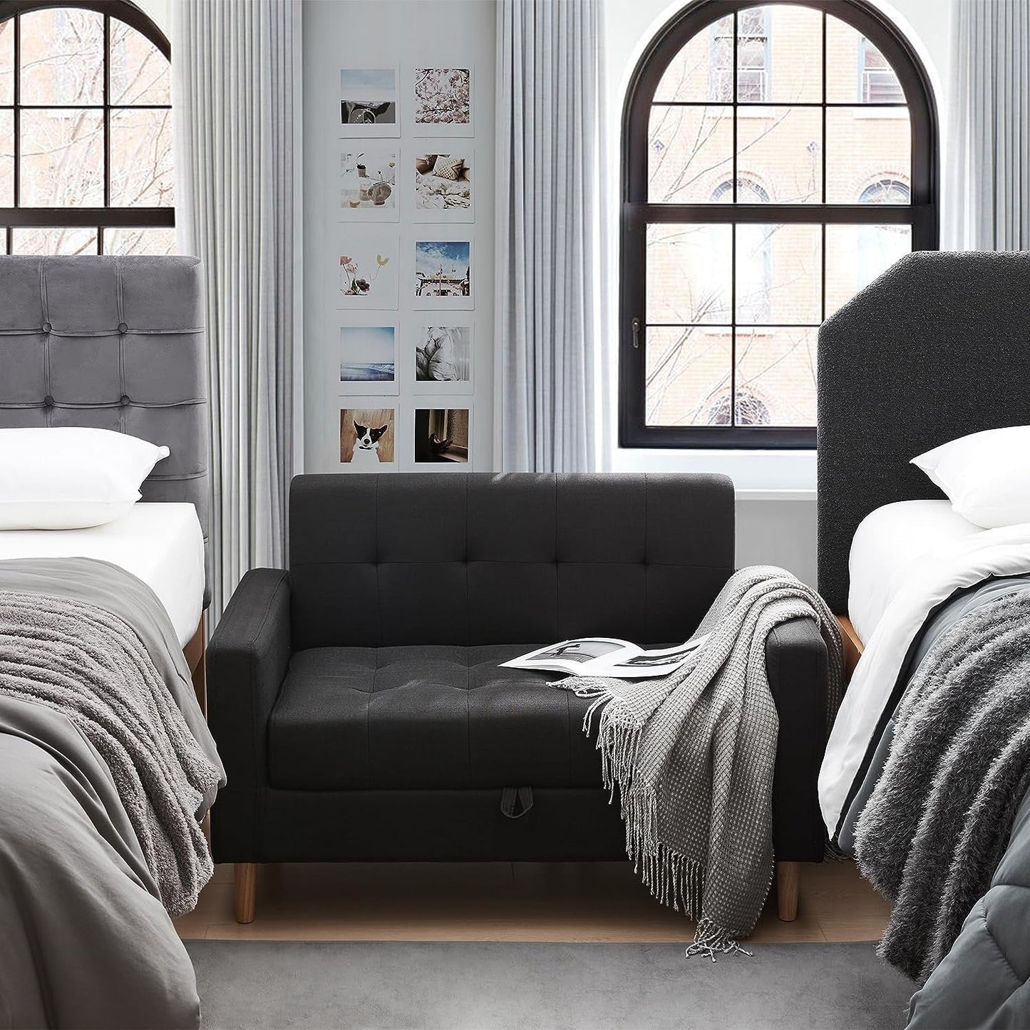 The College Storage Couch by Dorm Haul®