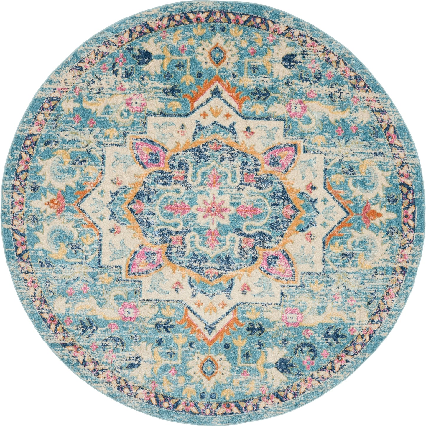 Nourison Cayuga Abstract Medallion Area Rug