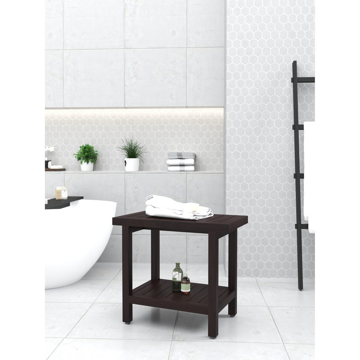Die Original Spa Teak-Duschbank