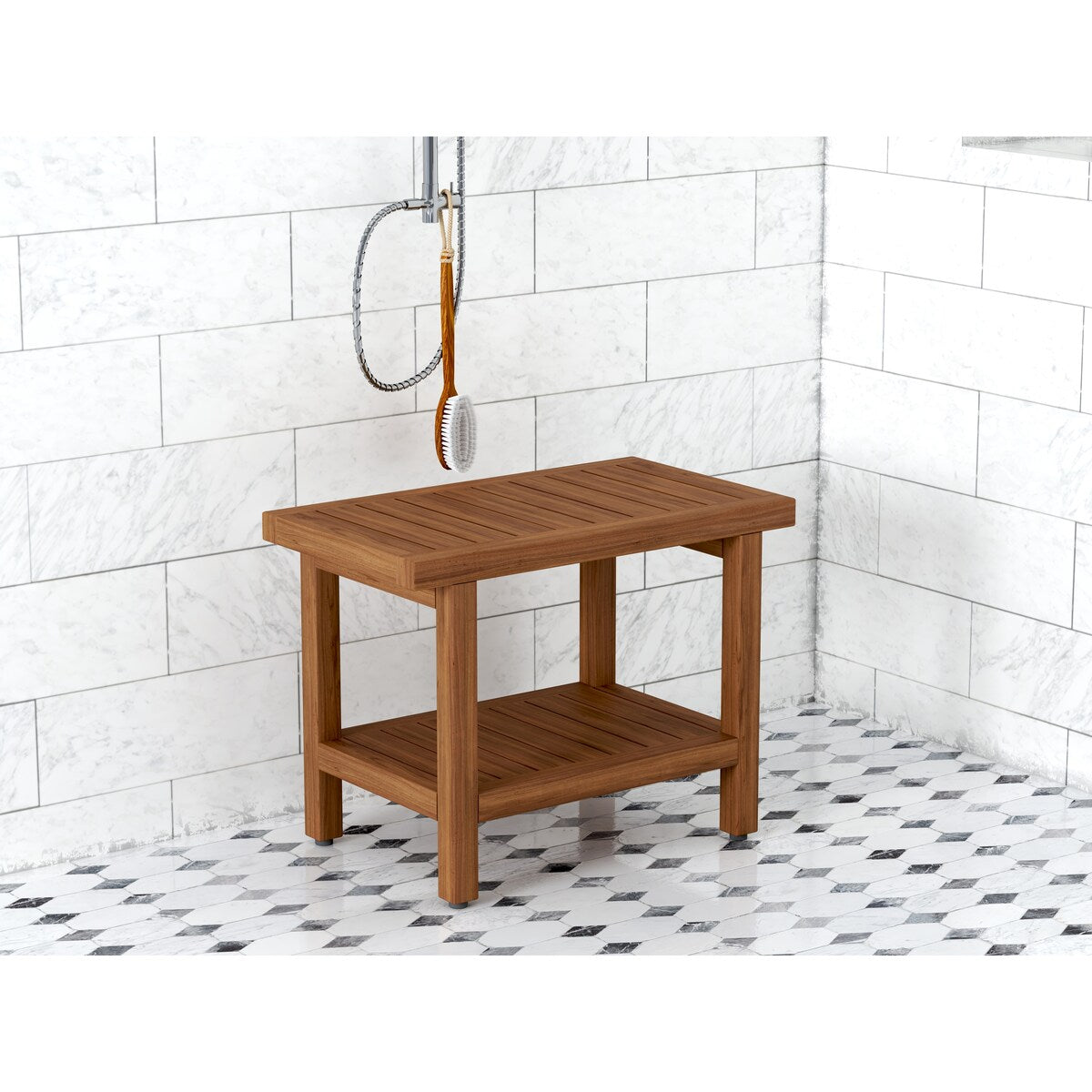 Die Original Spa Teak-Duschbank