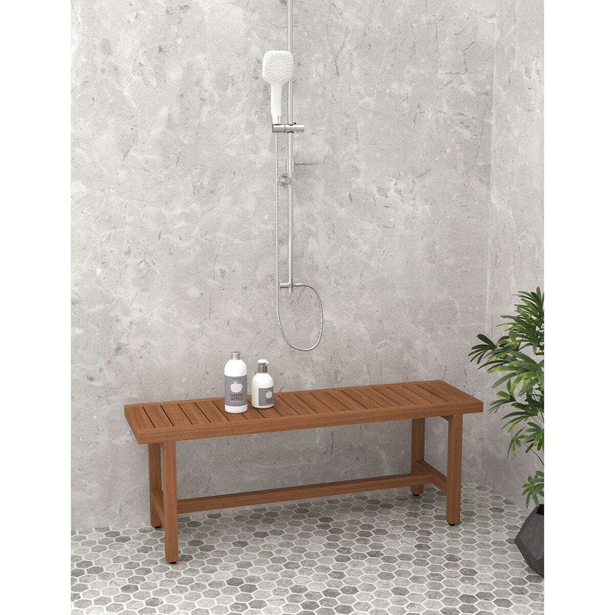 Die Original Spa Teak-Duschbank