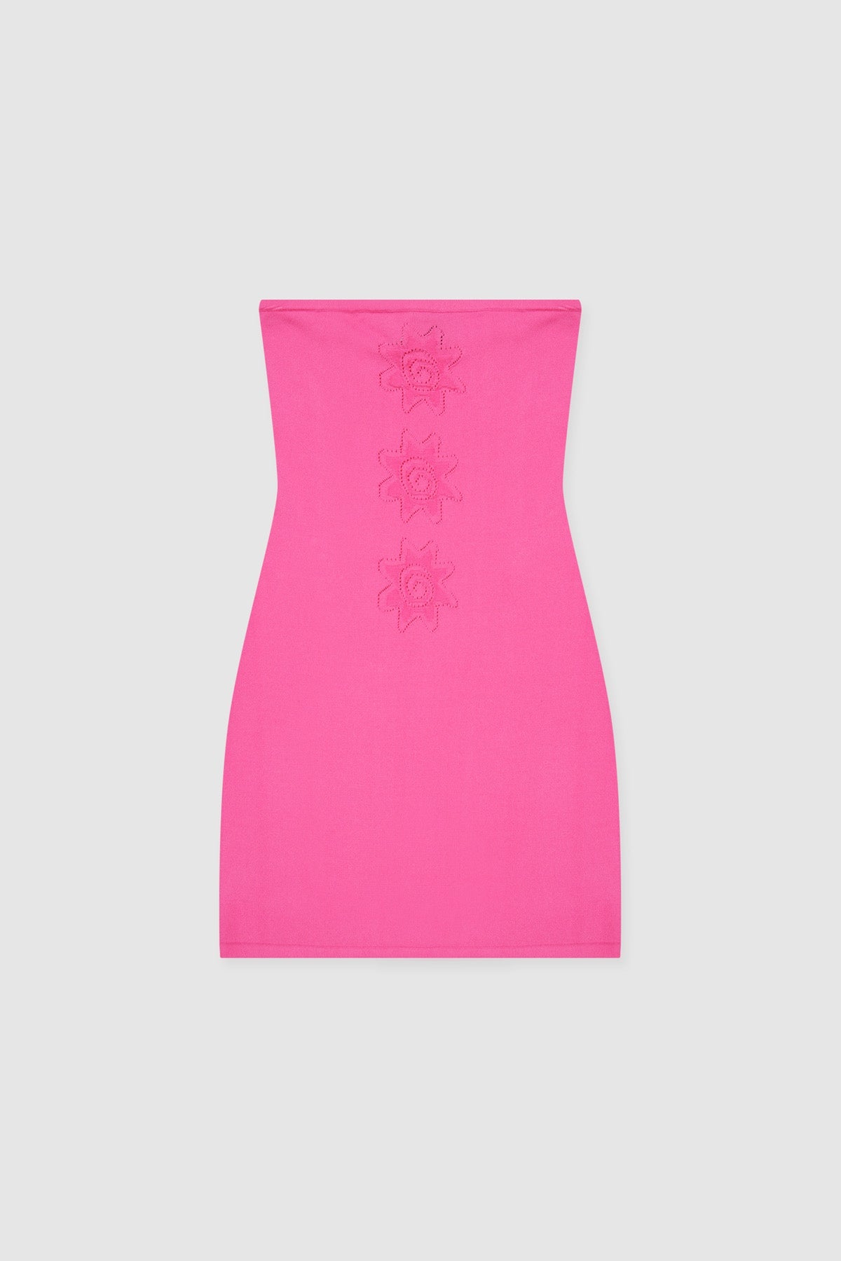 Bettina Trägerloses Schlauchkleid - Candy