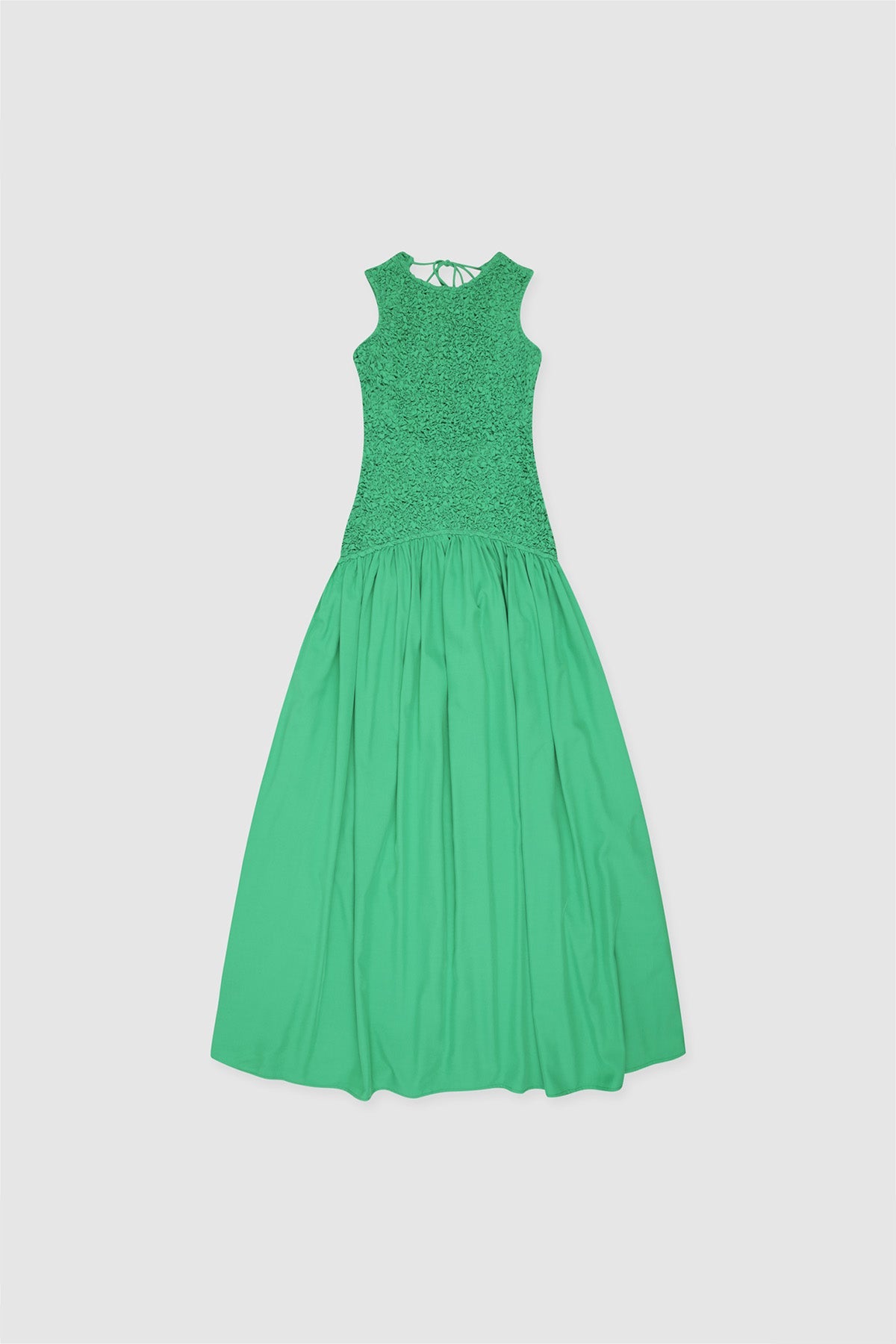 Marisol Midikleid - Smaragdgrün