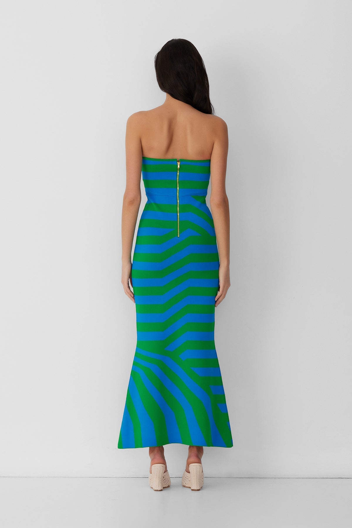 Aude Maxikleid - Aqua