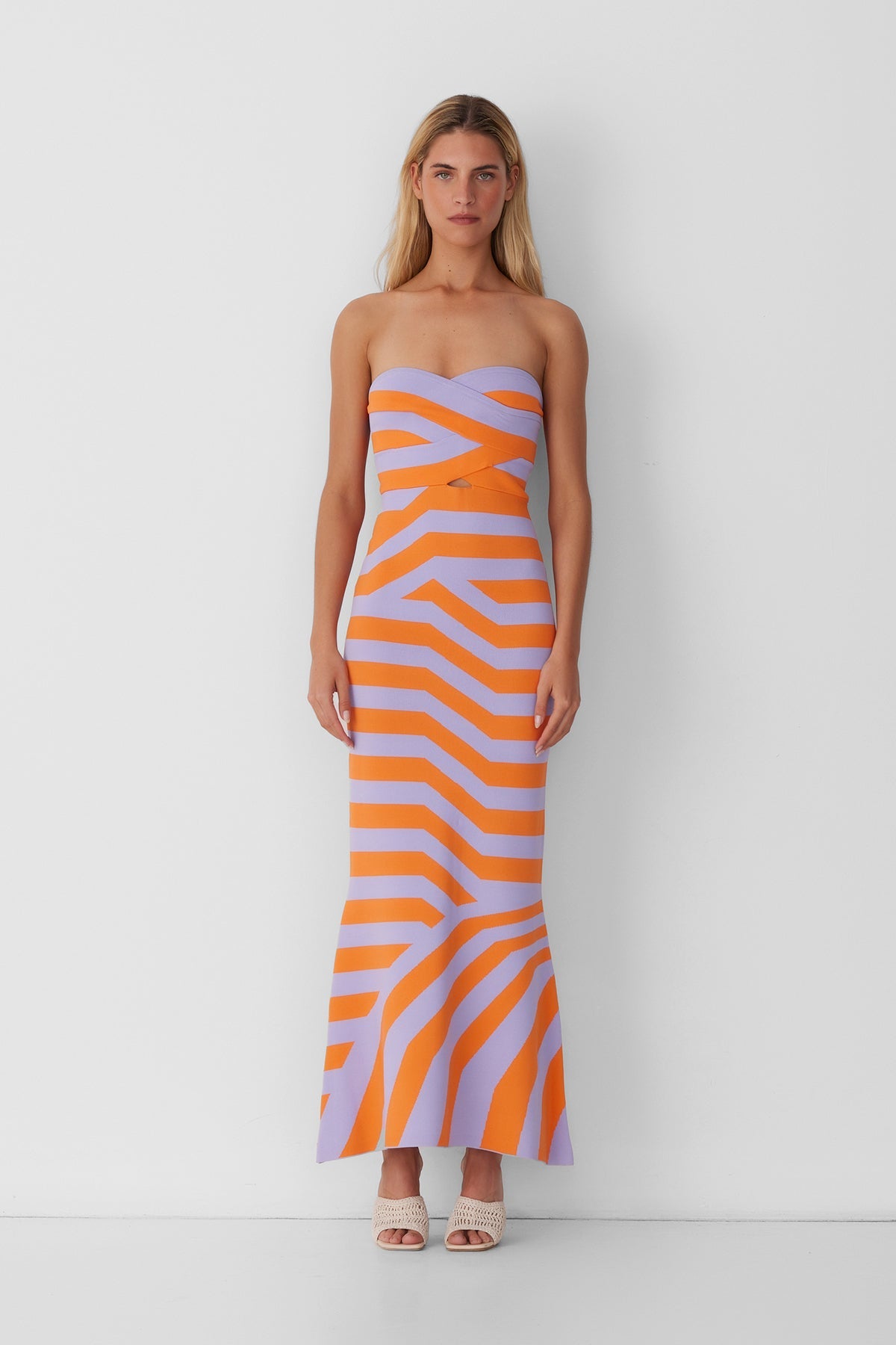 Aude Maxikleid - Flieder