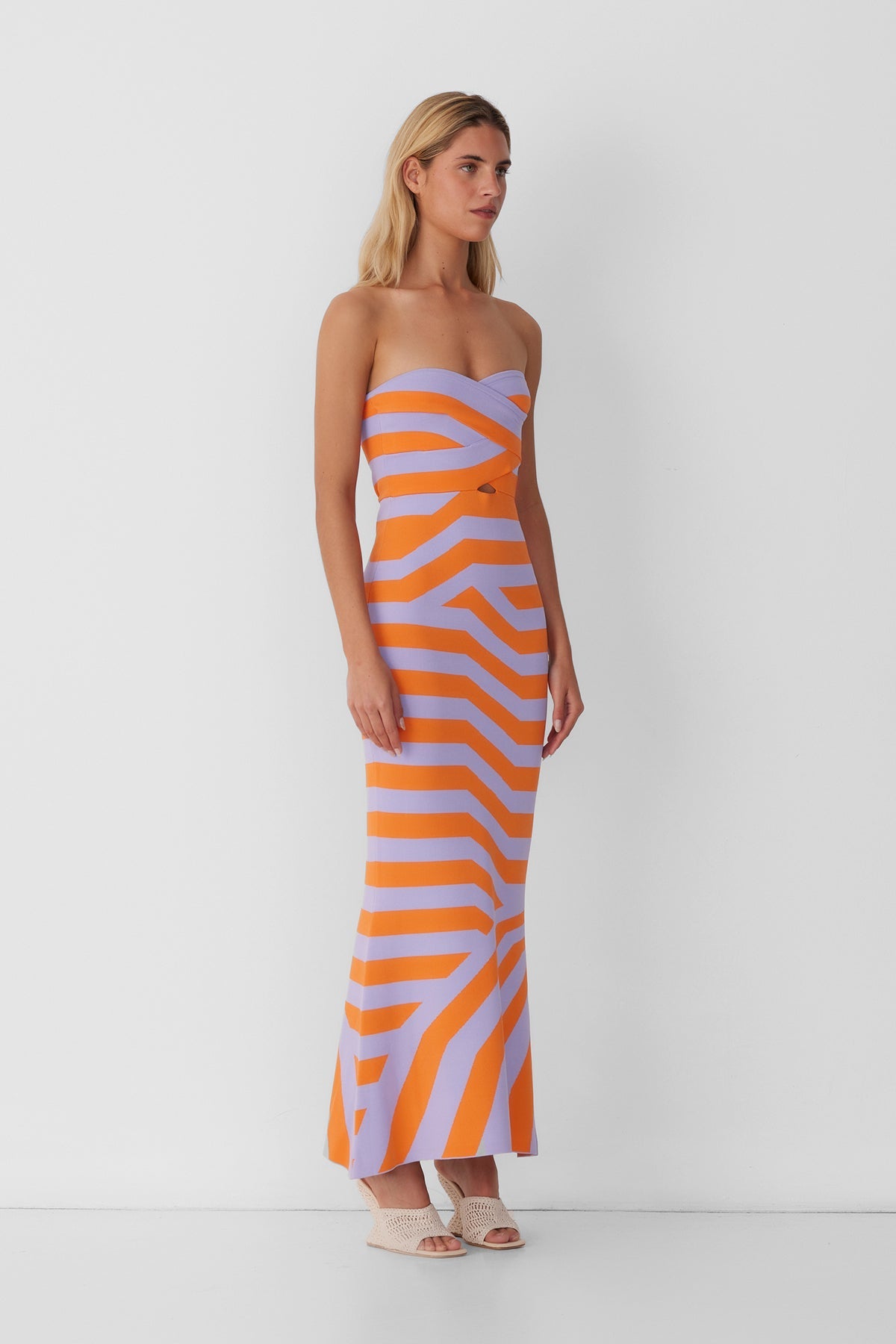Aude Maxikleid - Flieder