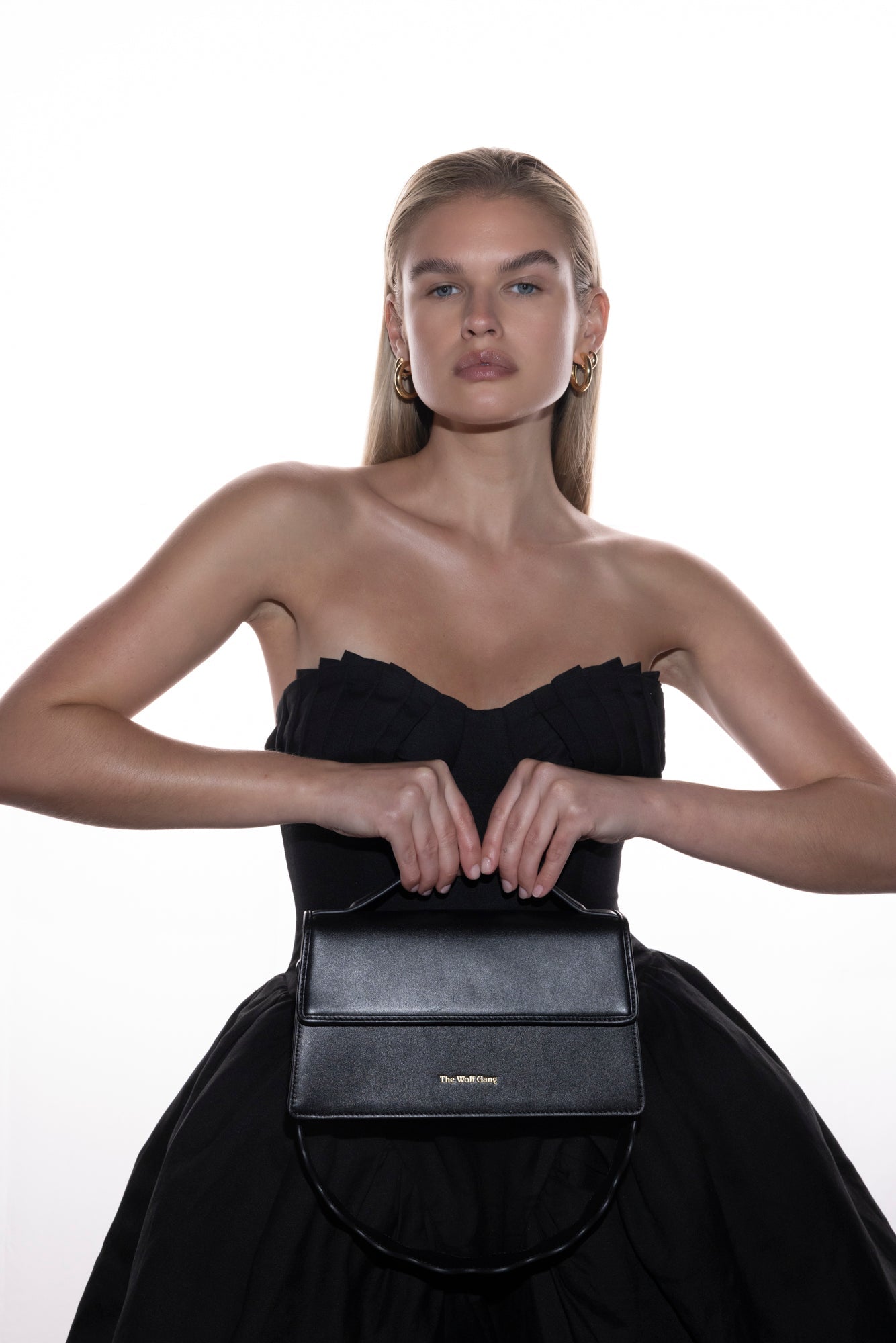 Cece Shell Minikleid - Noir