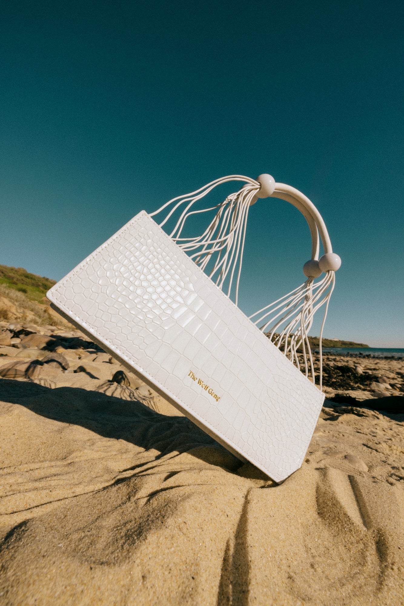 Thea Schultertasche - Elfenbein
