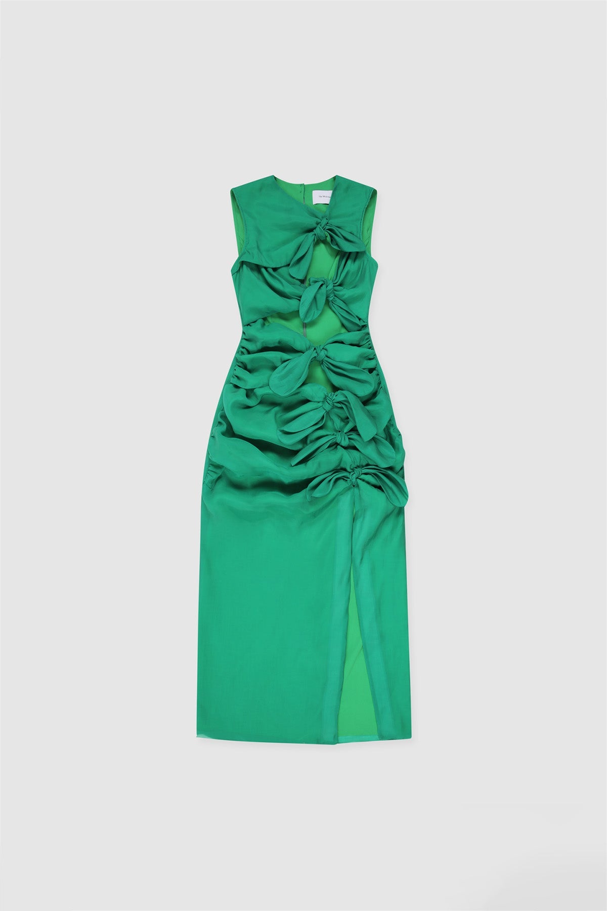 Allegra Midikleid - Smaragdgrün