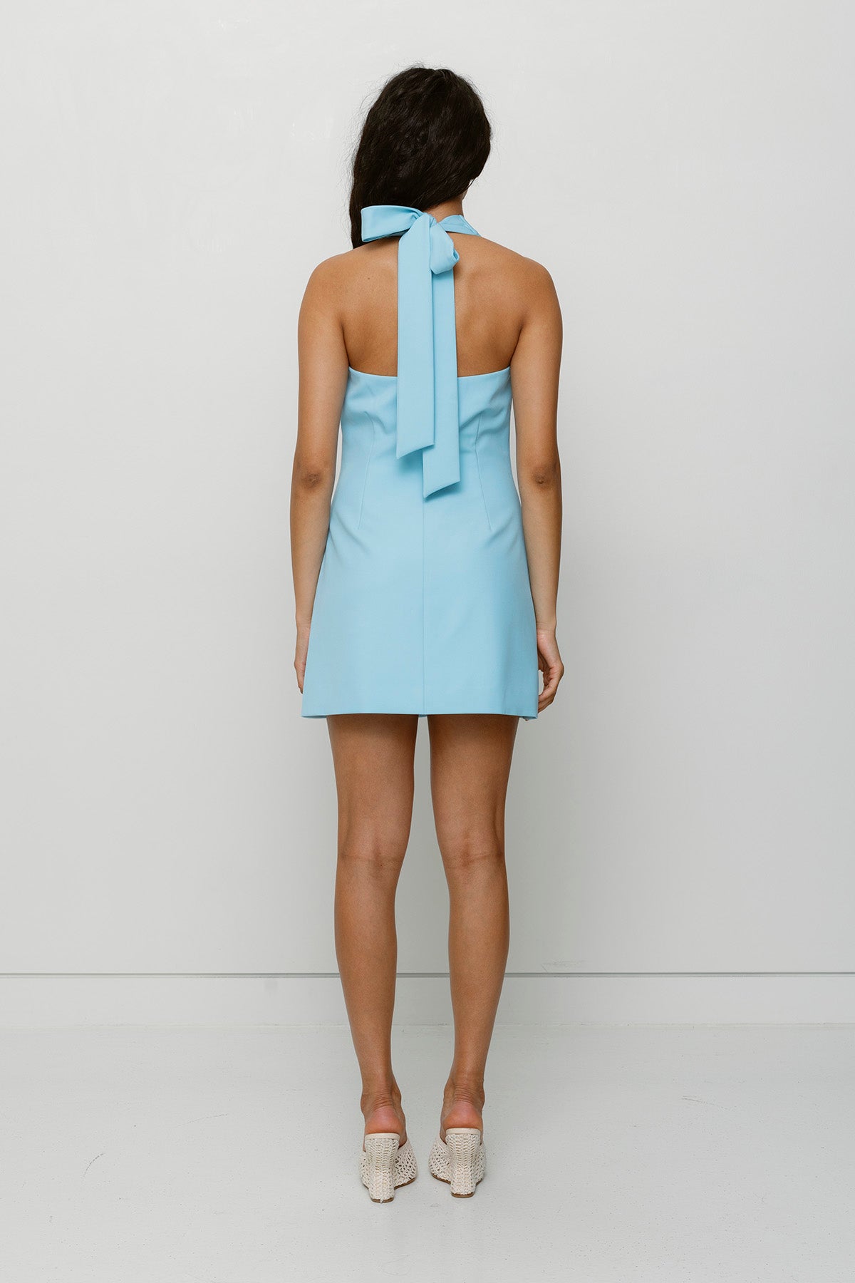 Irida Trägerkleid - Himmelblau