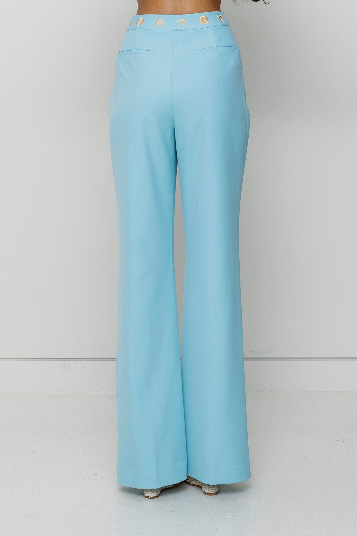 Irida Bootcut-Hose - Himmelblau