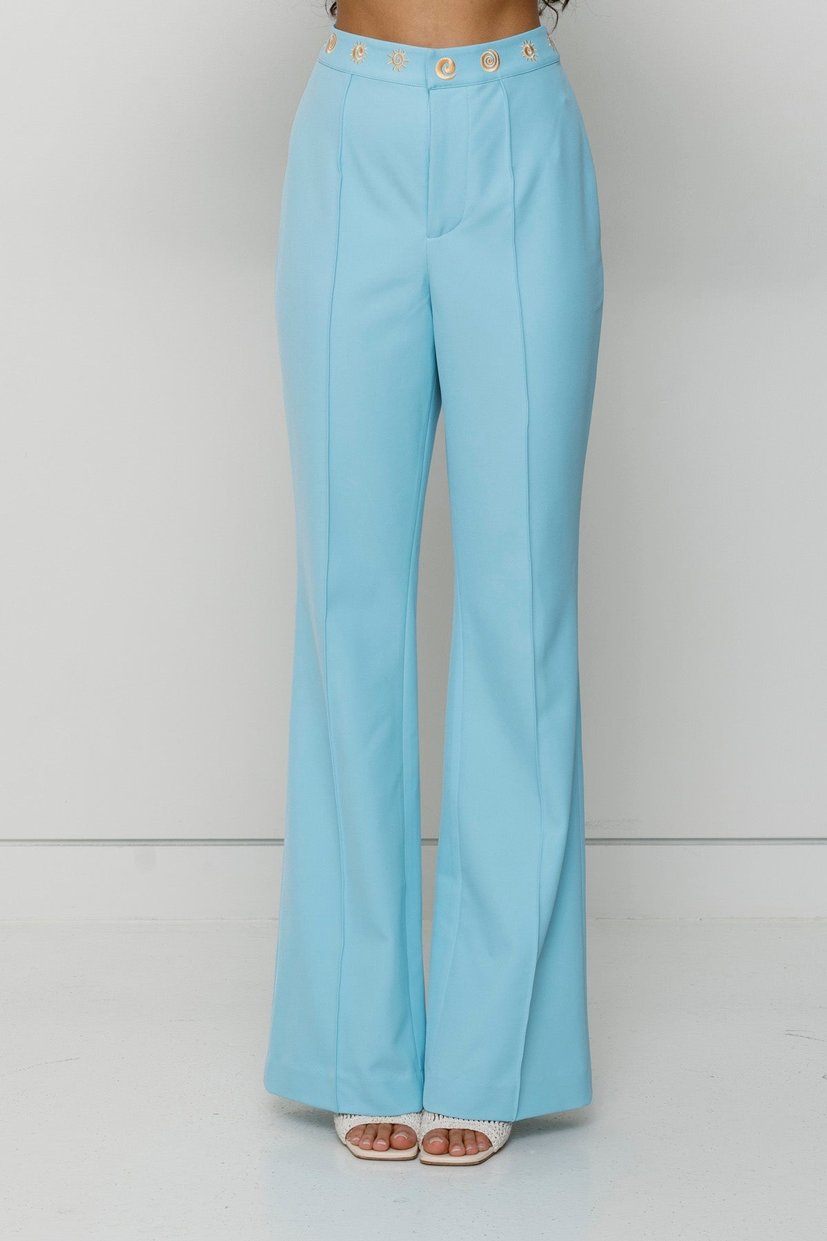Irida Bootcut-Hose - Himmelblau