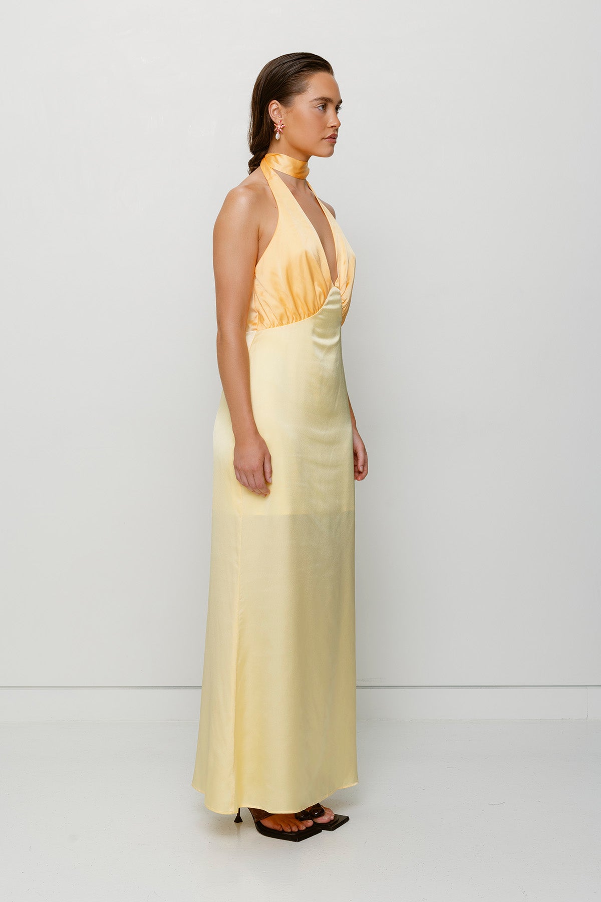 Oahu Slip-Kleid - Butter