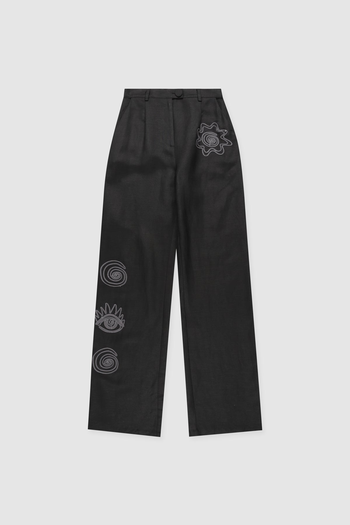 Cara Wide Leg Pant - Noir