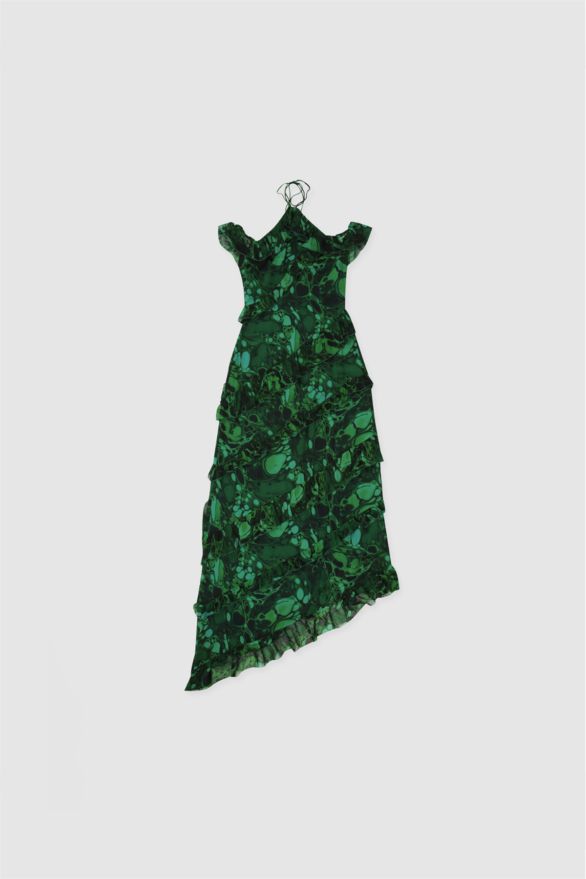 Isola Maxikleid - Grüne Blase