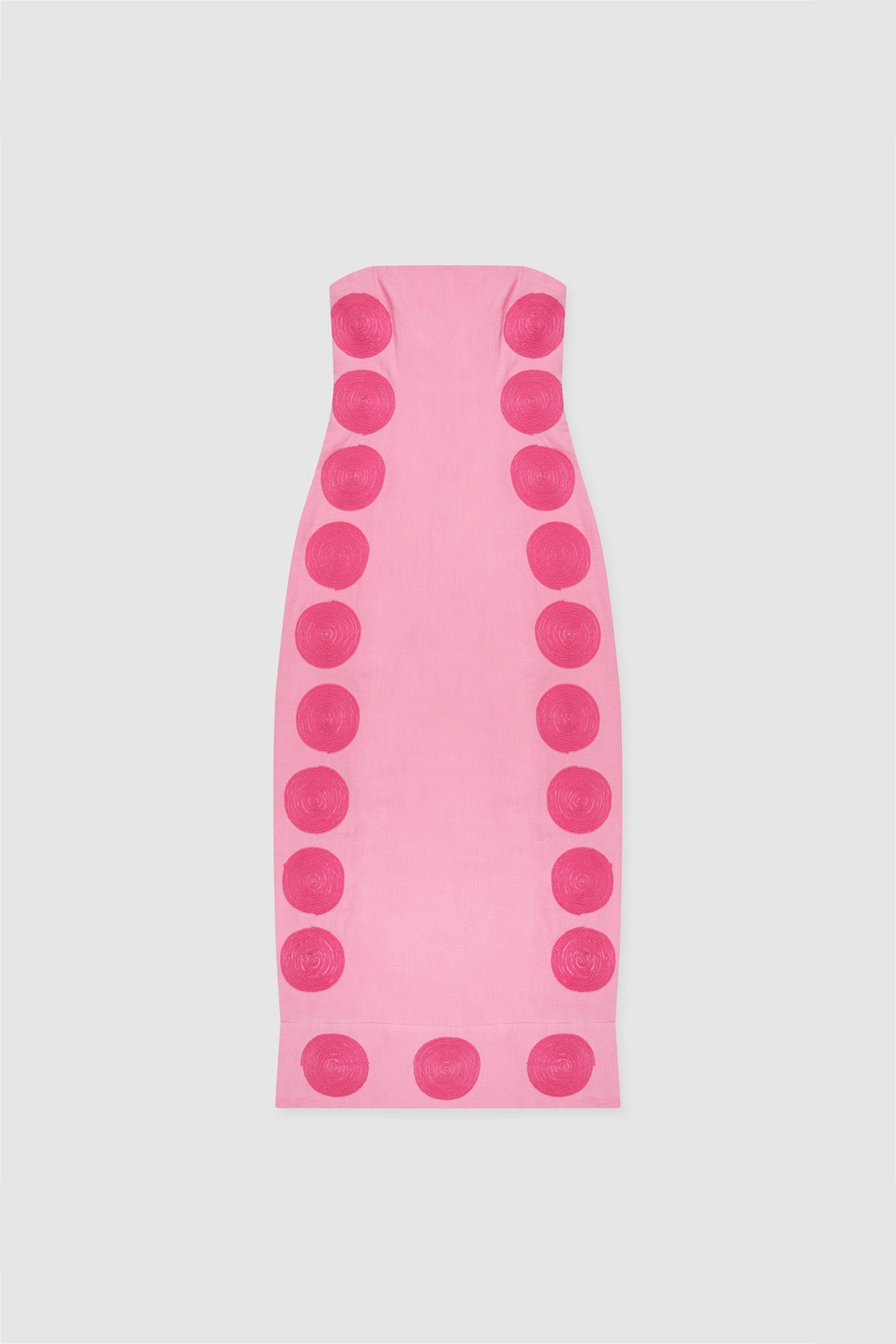 Filipa besticktes Maxikleid - Floss