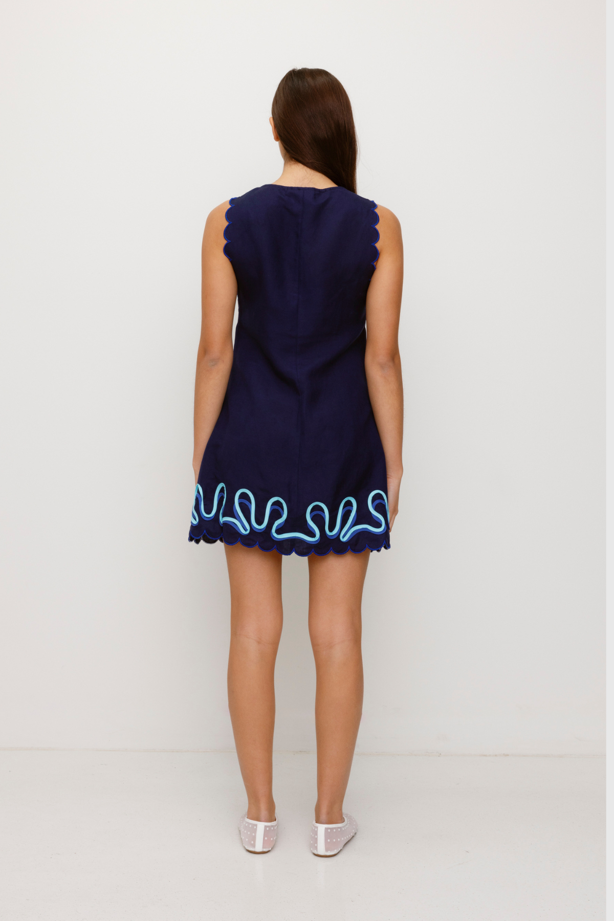 Zabelle Minikleid - Tinte