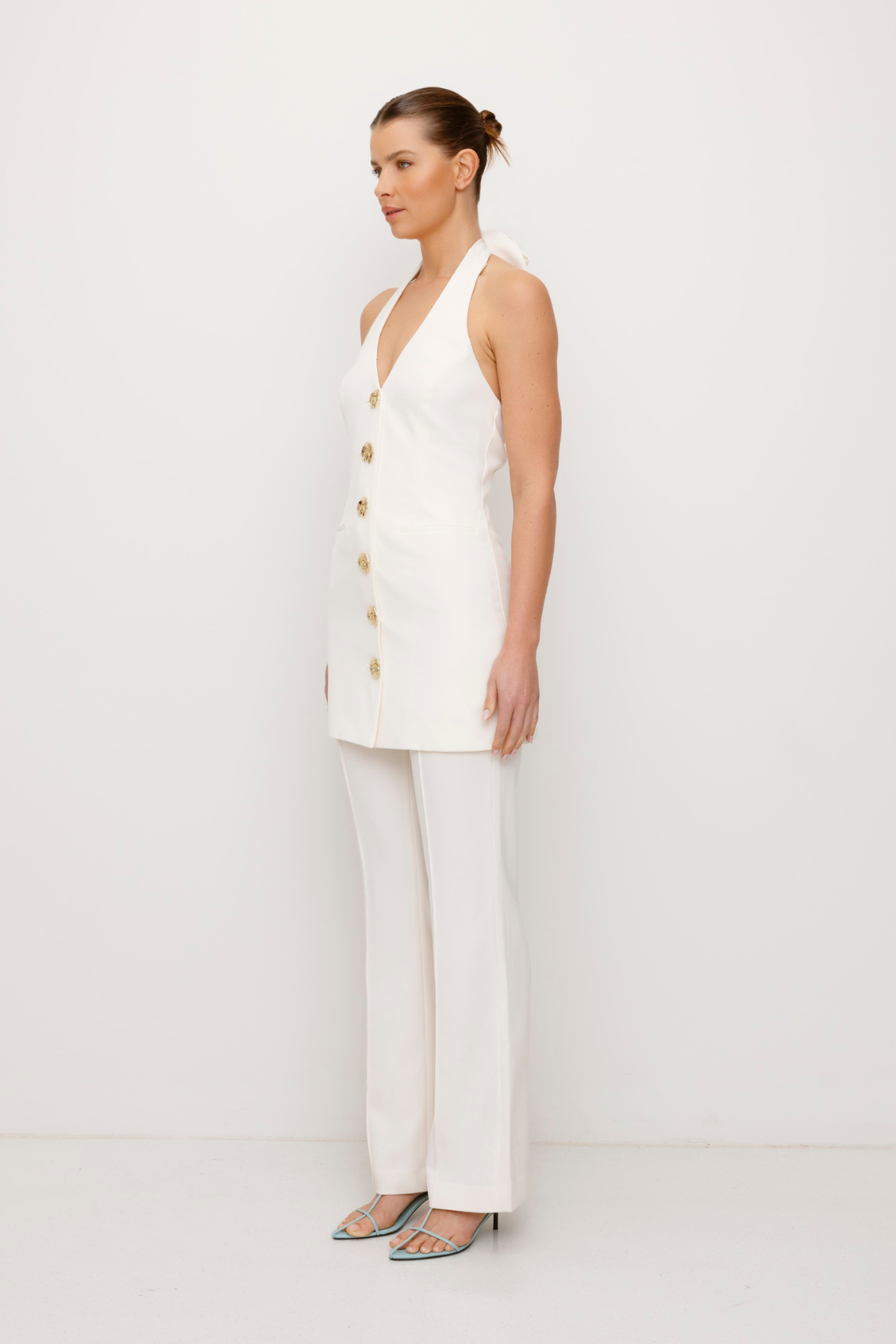 Irida Bootcut-Hose - Elfenbein