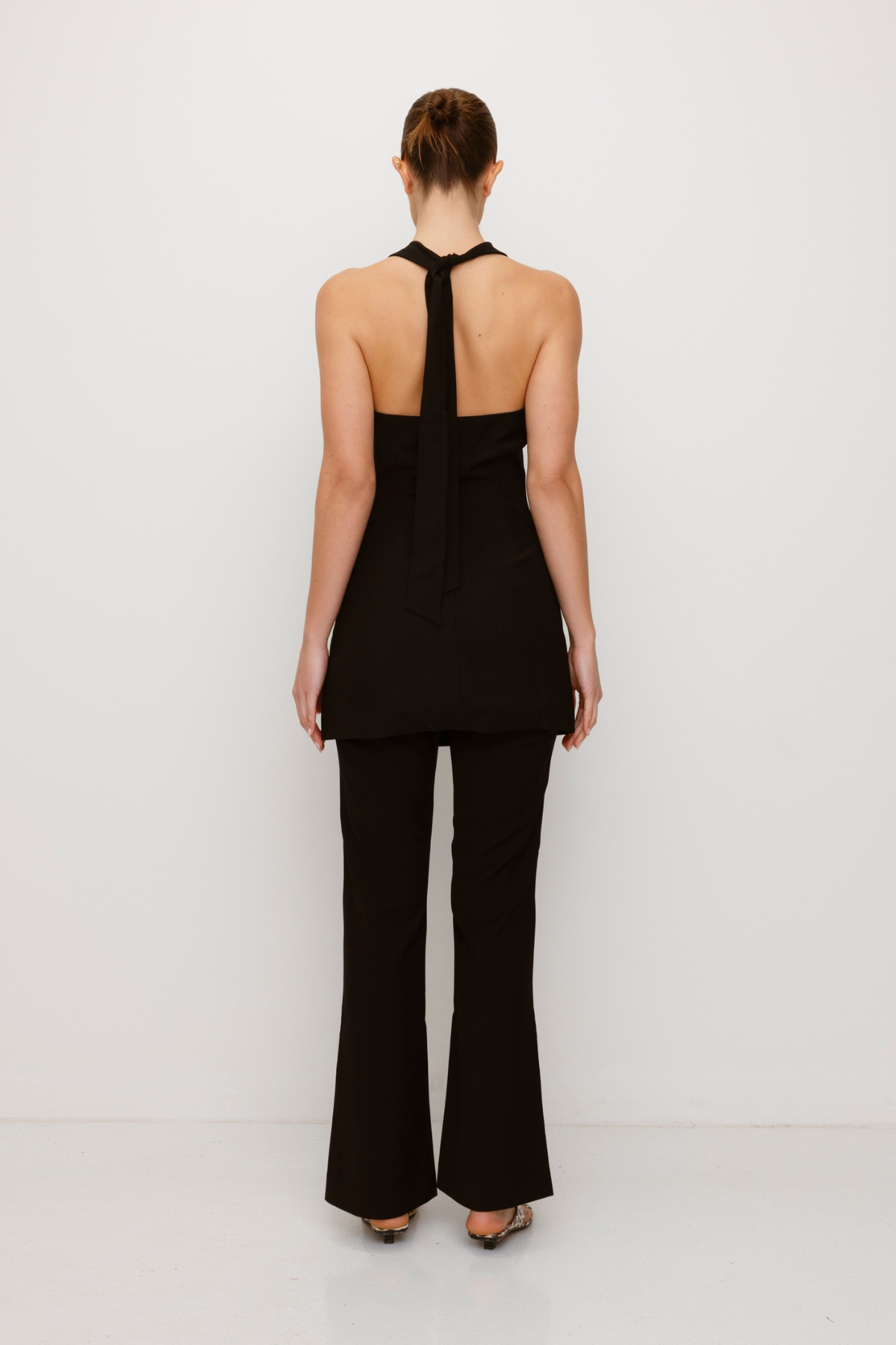 Irida Bootcut-Hose - Noir