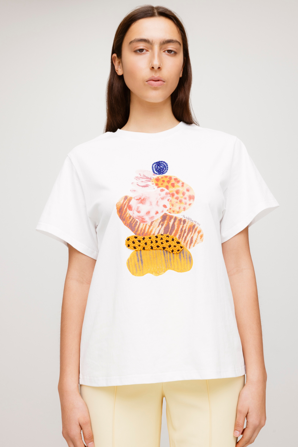 Kora T-Shirt - Elfenbein