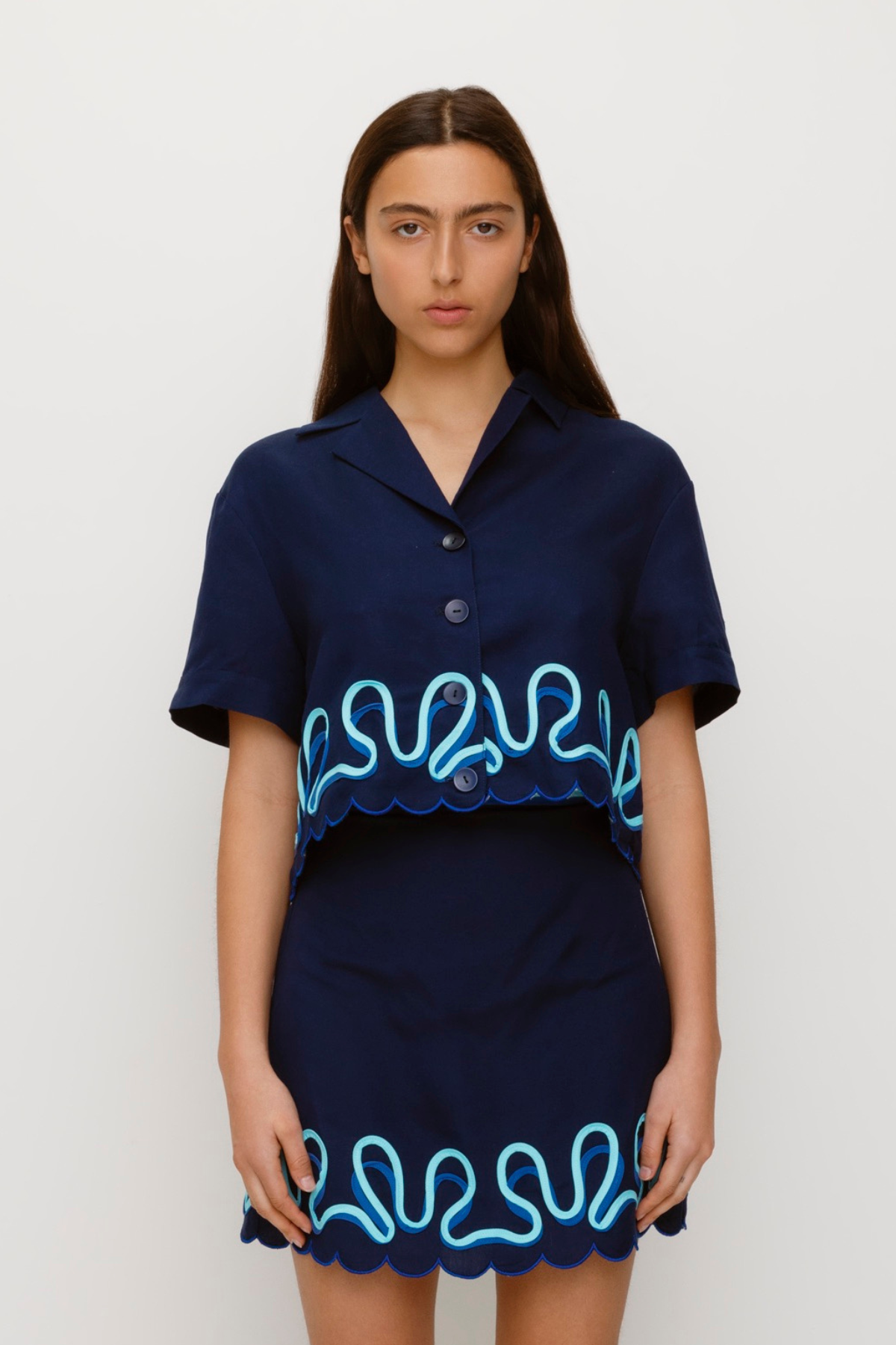 Zabelle Shirt - Tinte