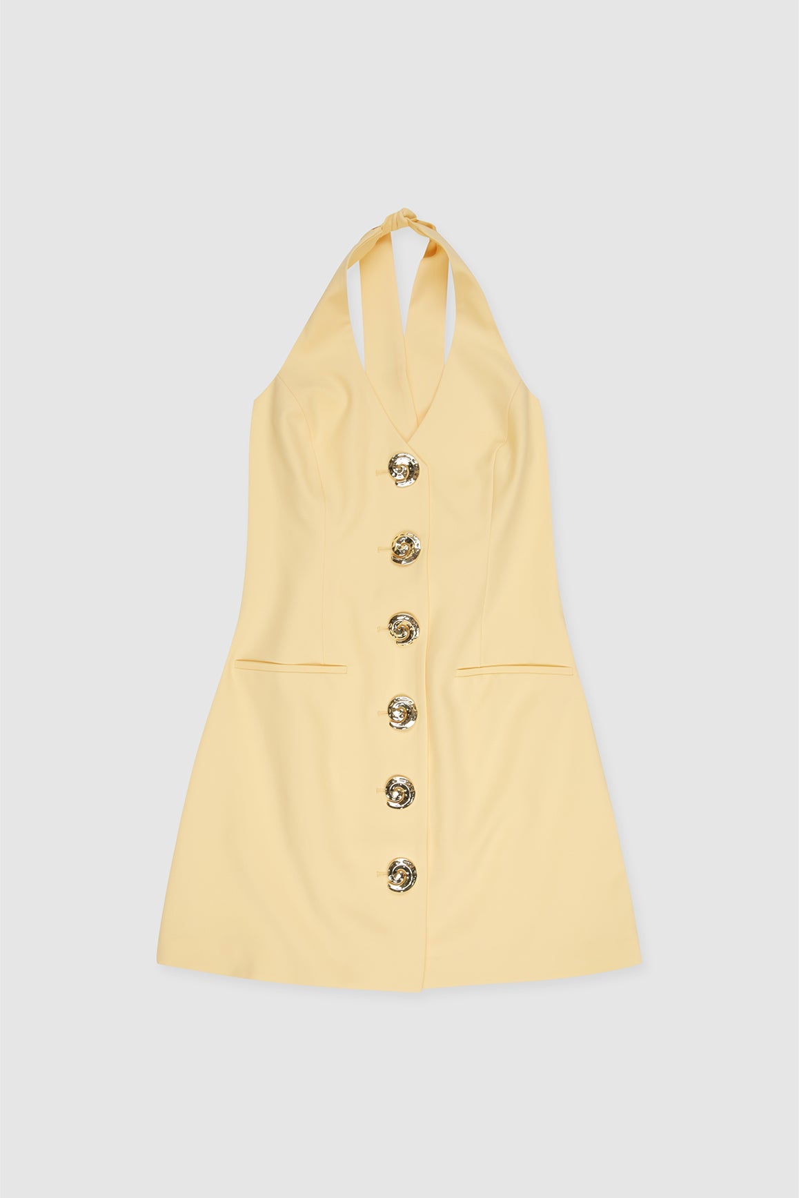 Irida Trägerkleid - Butter