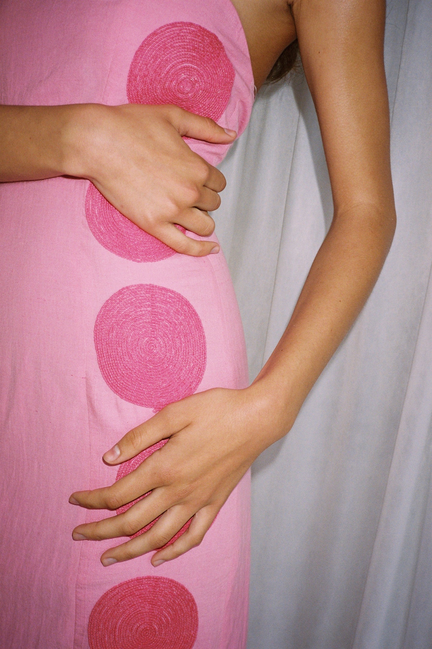 Filipa besticktes Maxikleid - Floss