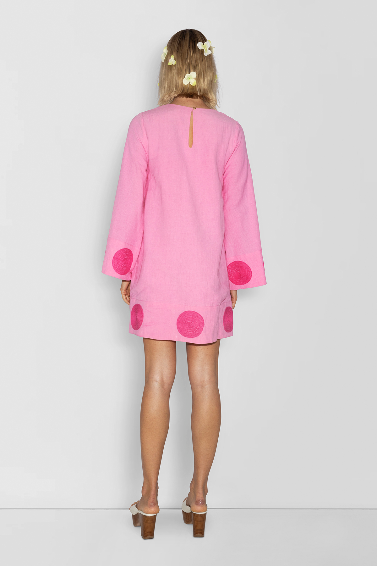 Besticktes Filipa-Minikleid – Floss