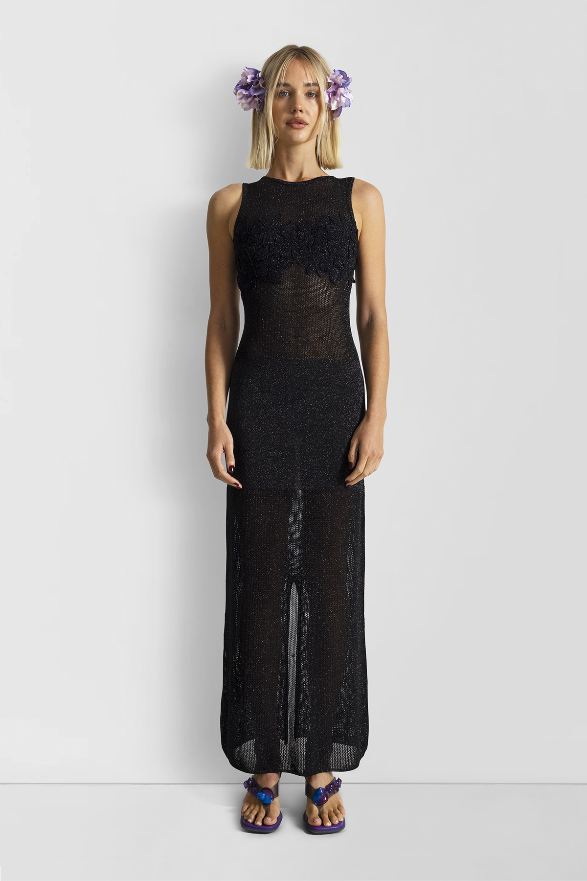 Iris Maxikleid - Noir