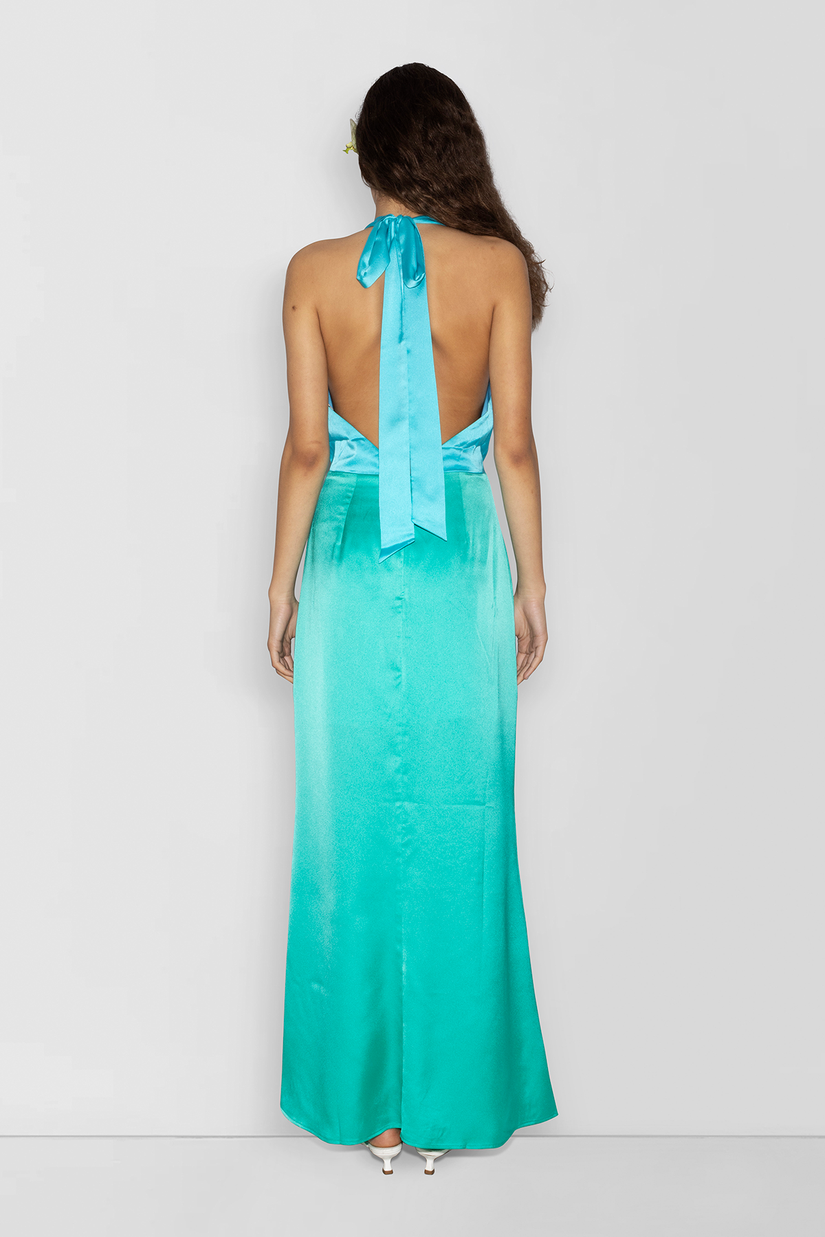 Oahu Slip-Kleid - Aquamarin