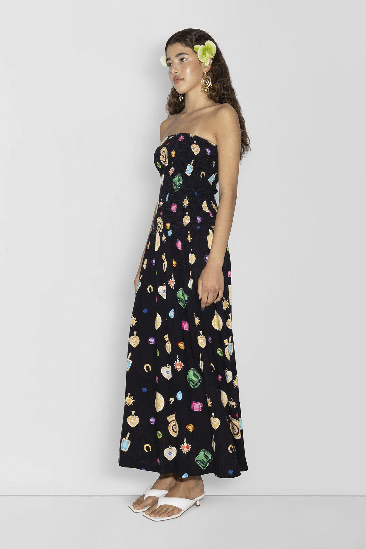 Alyss Maxikleid - Noir Charm