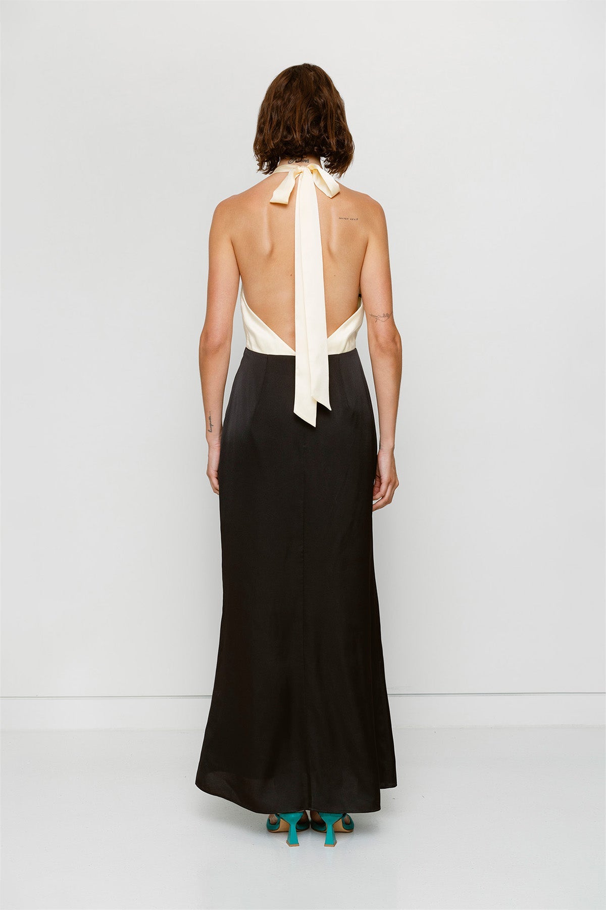 Oahu Slip Dress - Noir