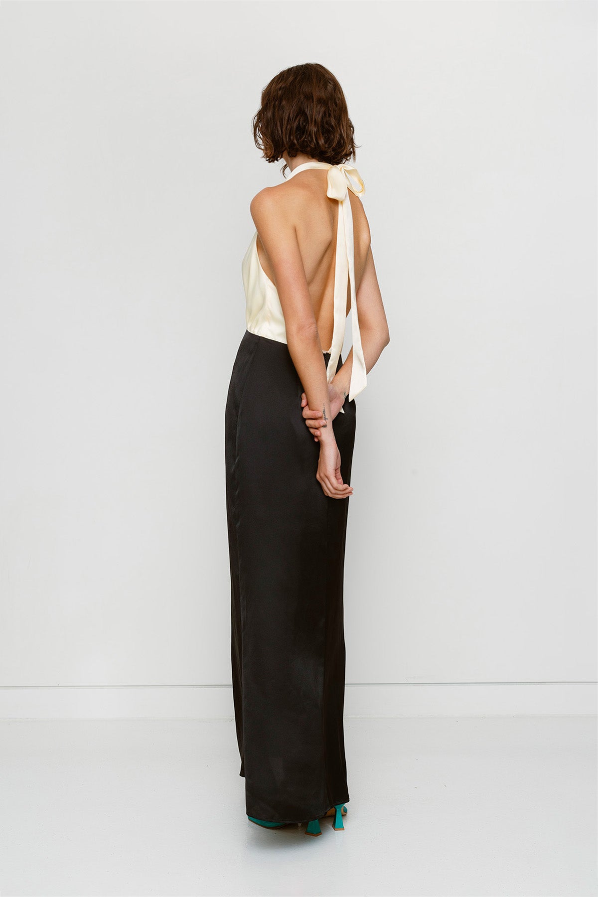 Oahu Slip Dress - Noir