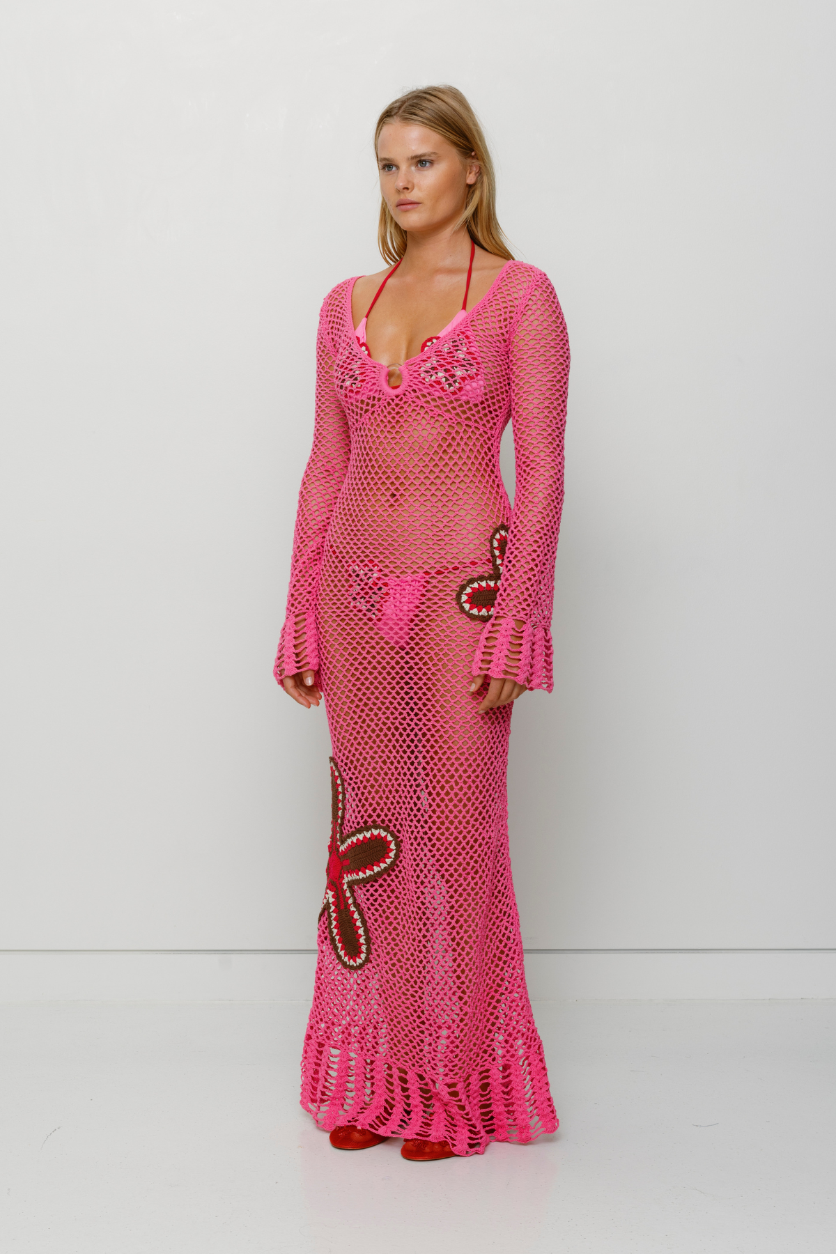 Elke Häkel-Maxikleid - Candy
