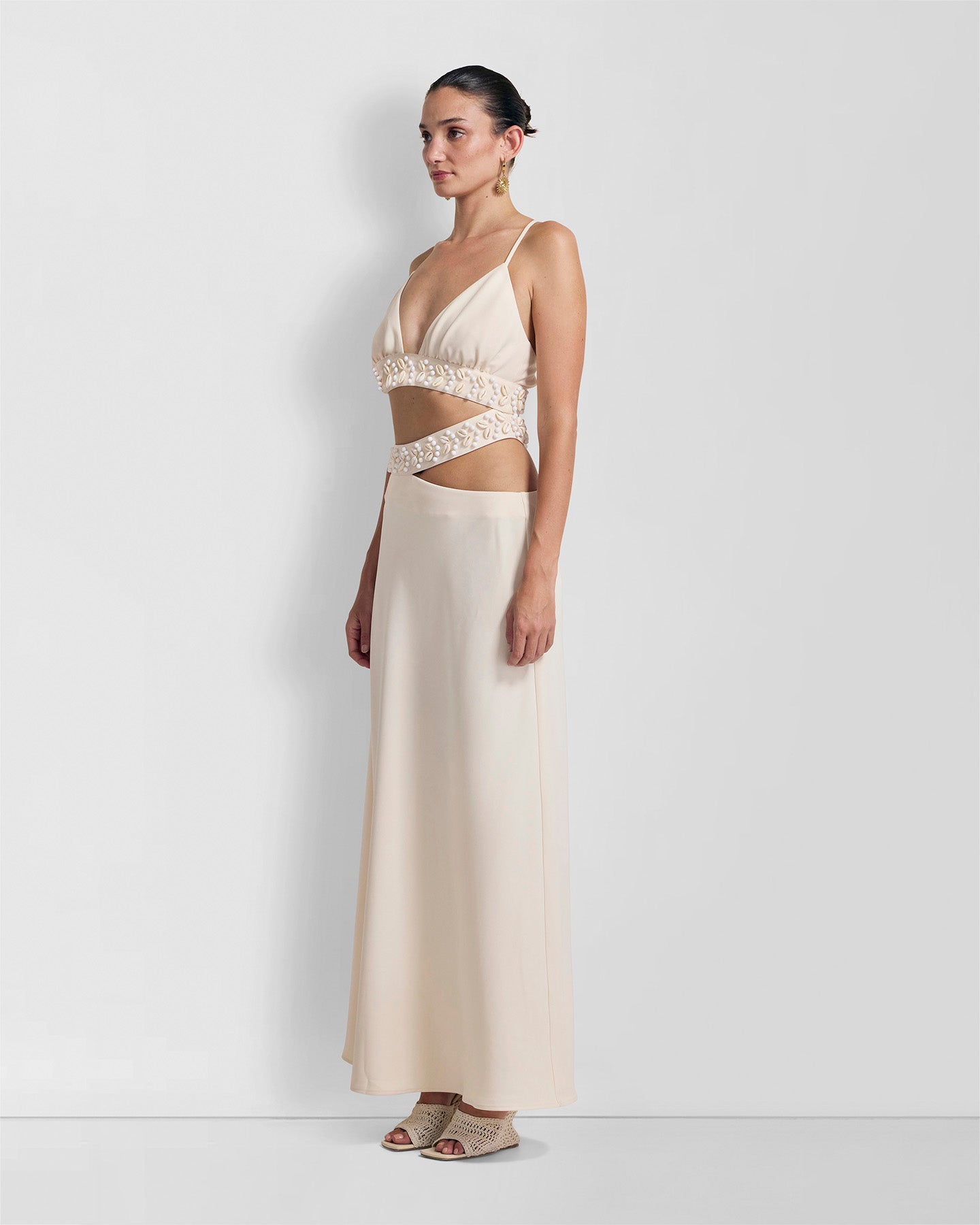 La Playa Maxikleid - Elfenbein