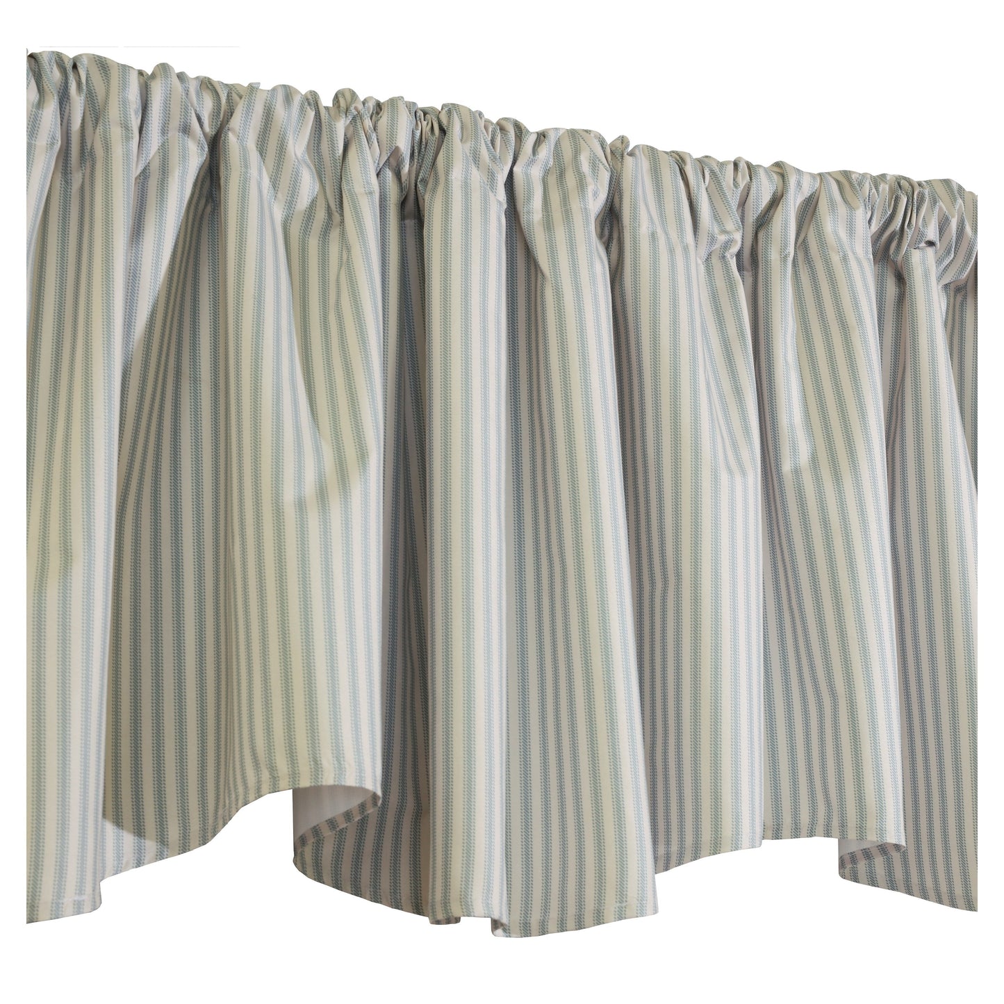 ThermaLogic Fenstervorhang-Set mit Streifen und Stangenaufsatz