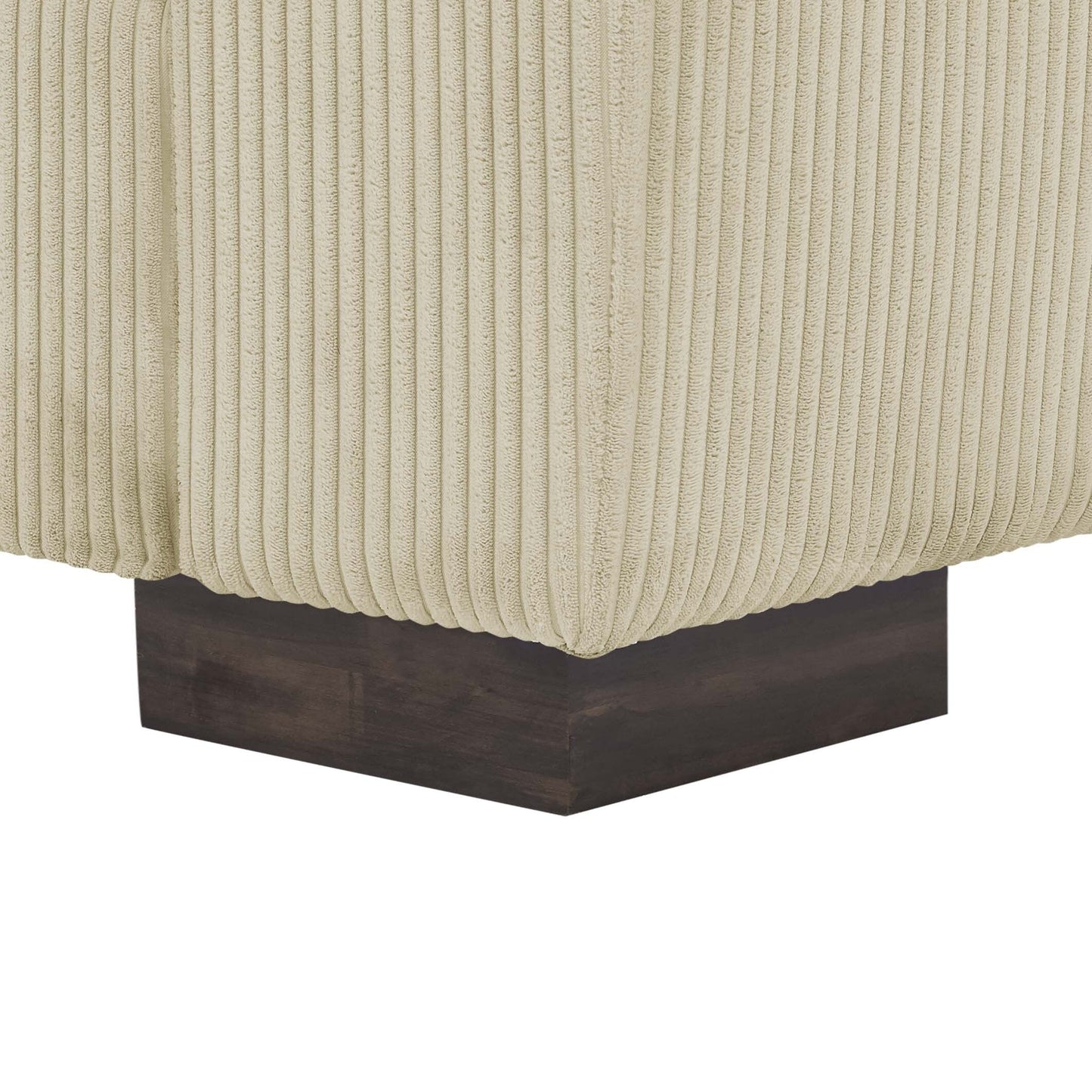 Three-Seat Leather Sofa - 30.5 D x 81 W x 34.5 H