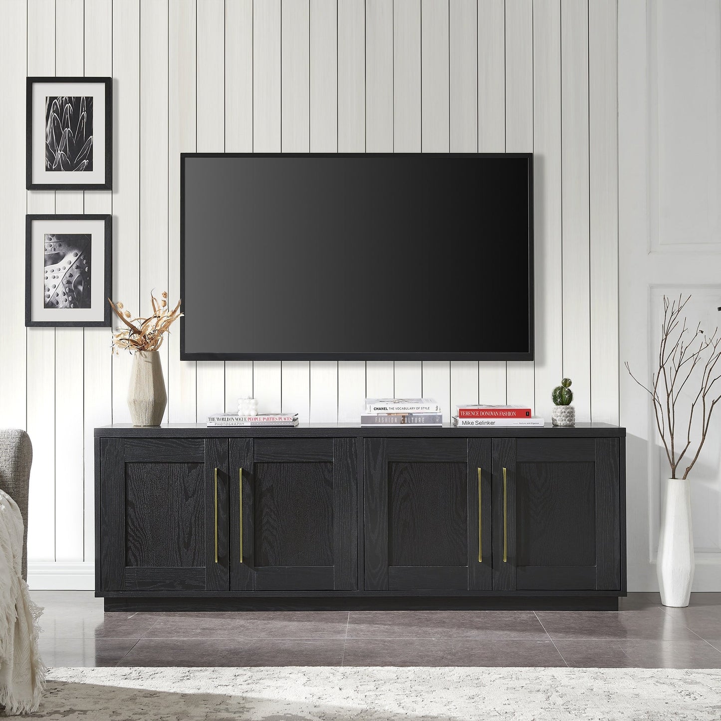 Tillman rechteckiger TV-Ständer für Fernseher bis 75
