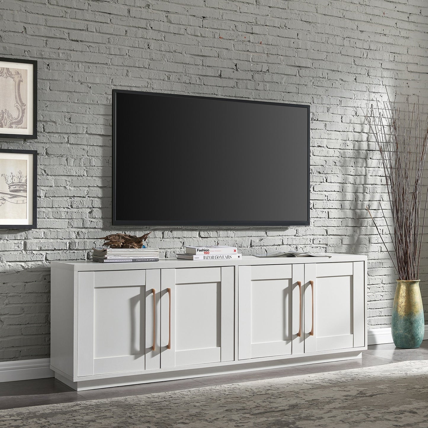 Tillman rechteckiger TV-Ständer für Fernseher bis 75