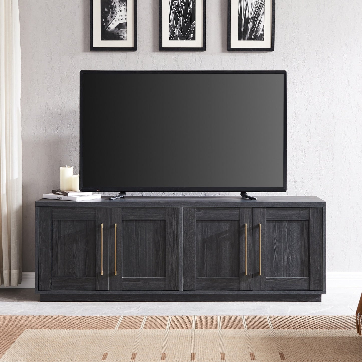 Tillman rechteckiger TV-Ständer für Fernseher bis 75
