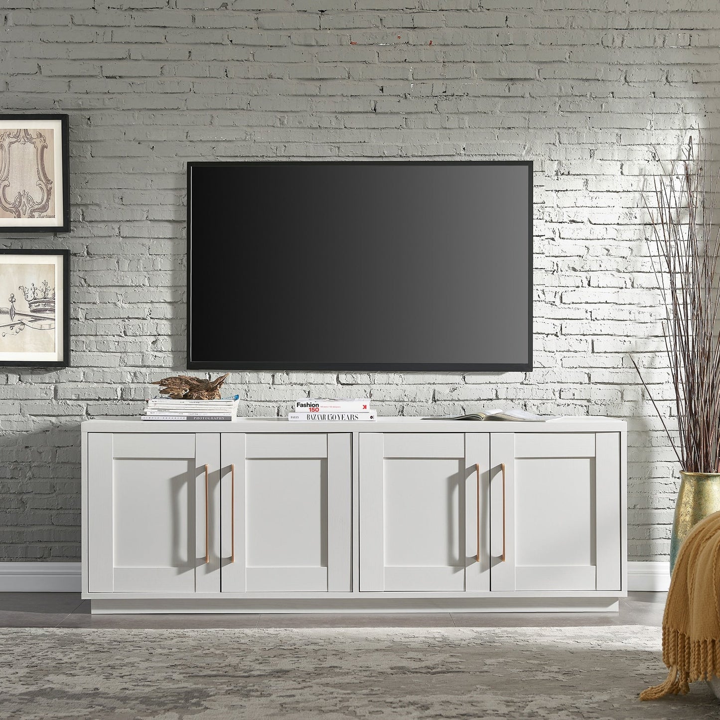 Tillman rechteckiger TV-Ständer für Fernseher bis 75