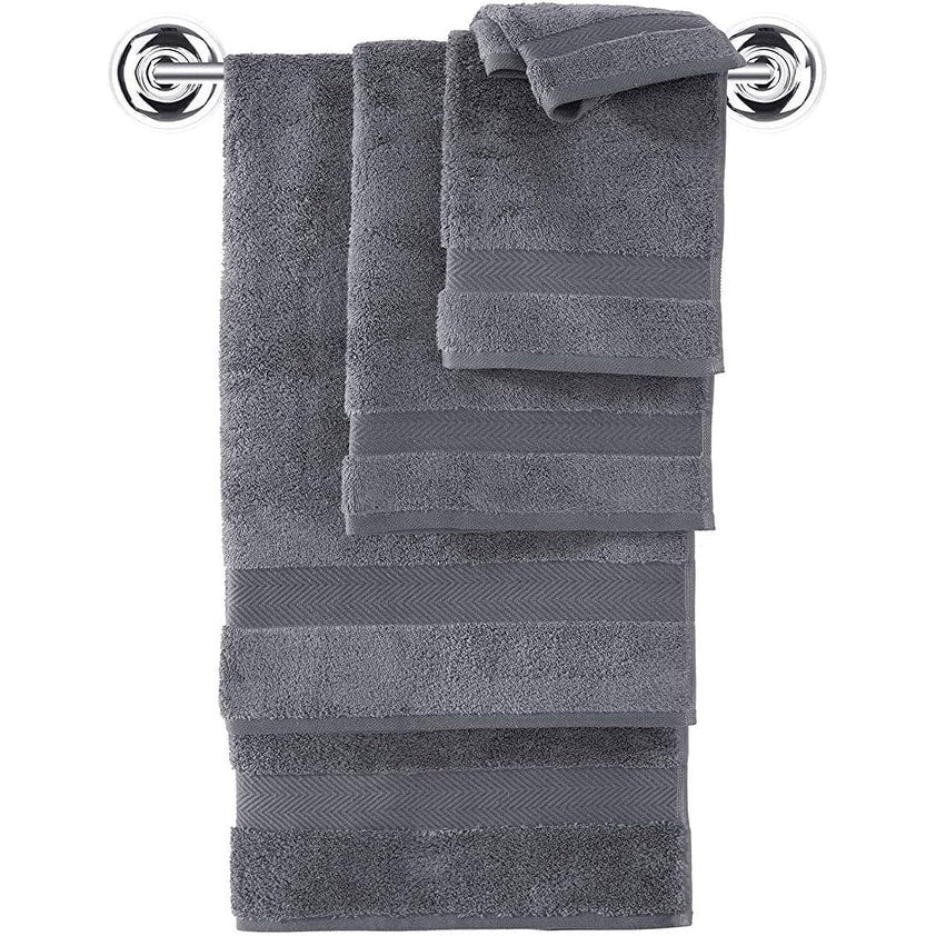 Towels Beyond Becci Handtuchset aus türkischer Baumwolle und schnelltrocknende, ultraweiche, super saugfähige Badetücher und 6er-Set