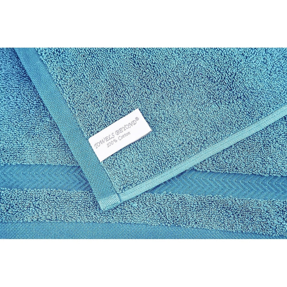 Towels Beyond Becci Handtuchset aus türkischer Baumwolle und schnelltrocknende, ultraweiche, super saugfähige Badetücher und 6er-Set