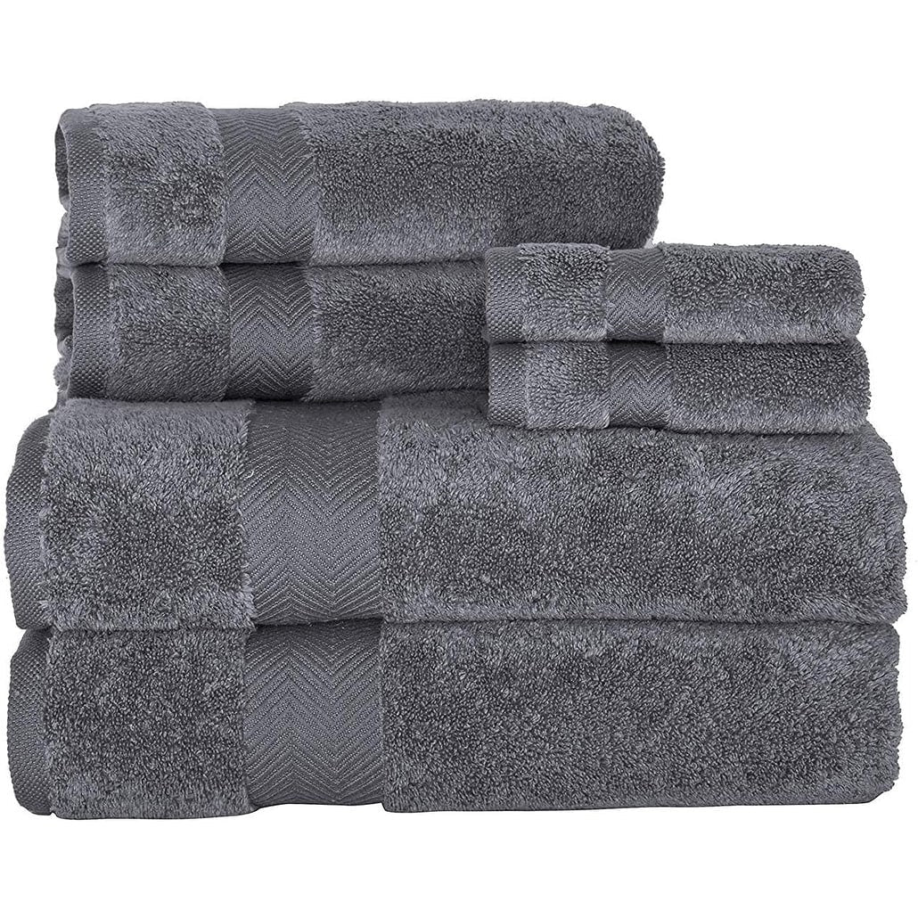 Towels Beyond Becci Handtuchset aus türkischer Baumwolle und schnelltrocknende, ultraweiche, super saugfähige Badetücher und 6er-Set